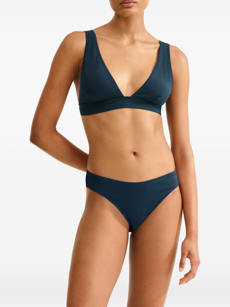 Chrome triangle bikini top 3