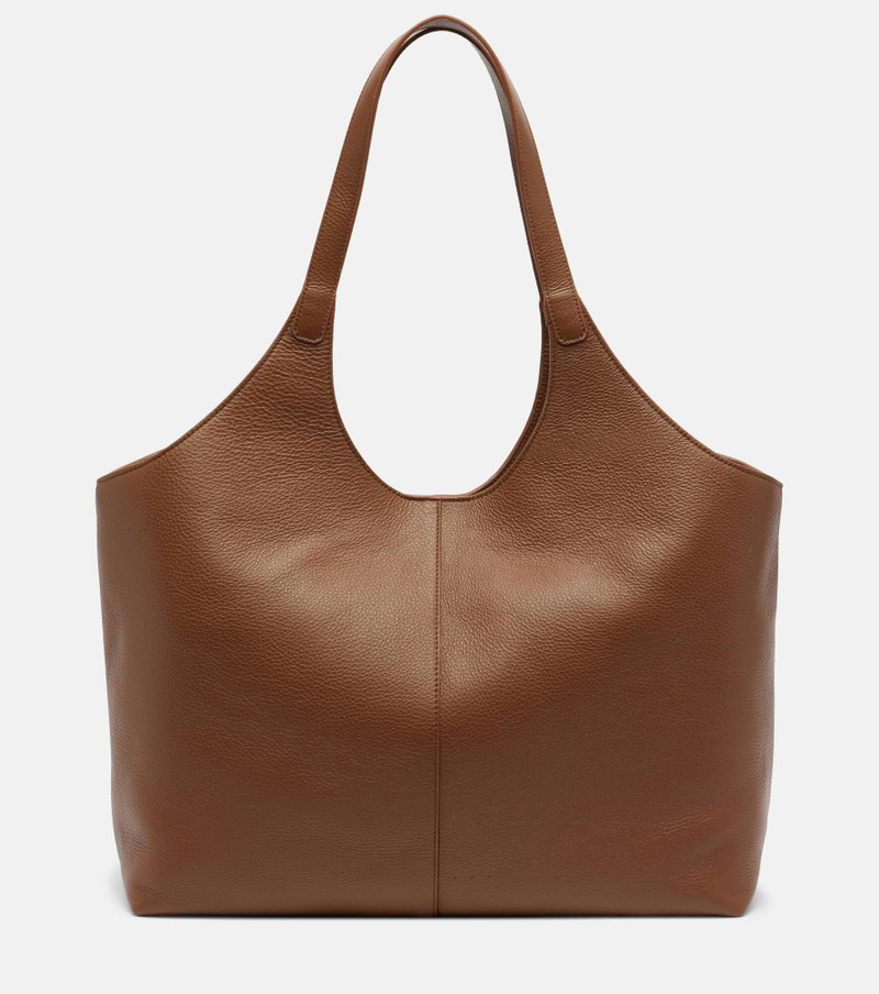 Cabas Supple XL leather tote bag 1