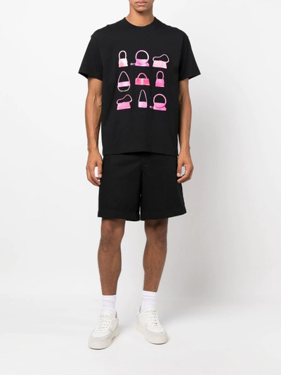 JACQUEMUS handbag-print T-shirt outlook