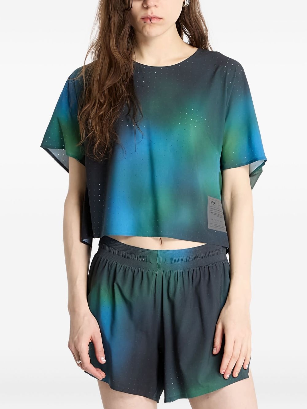 tie-dye short-sleeve T-shirt - 2