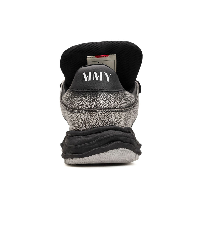 "WAYNE PUFFER" OG Sole Brushed Shrink Leather Low-top Sneaker 23