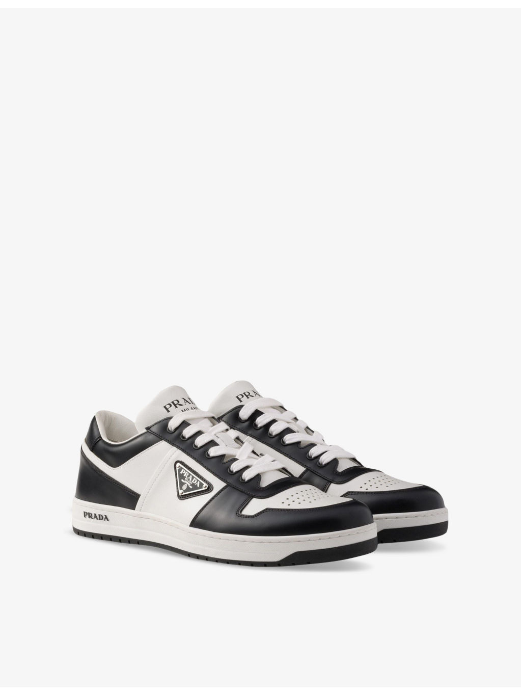 Downtown Leather Low-Top Trainers - 4