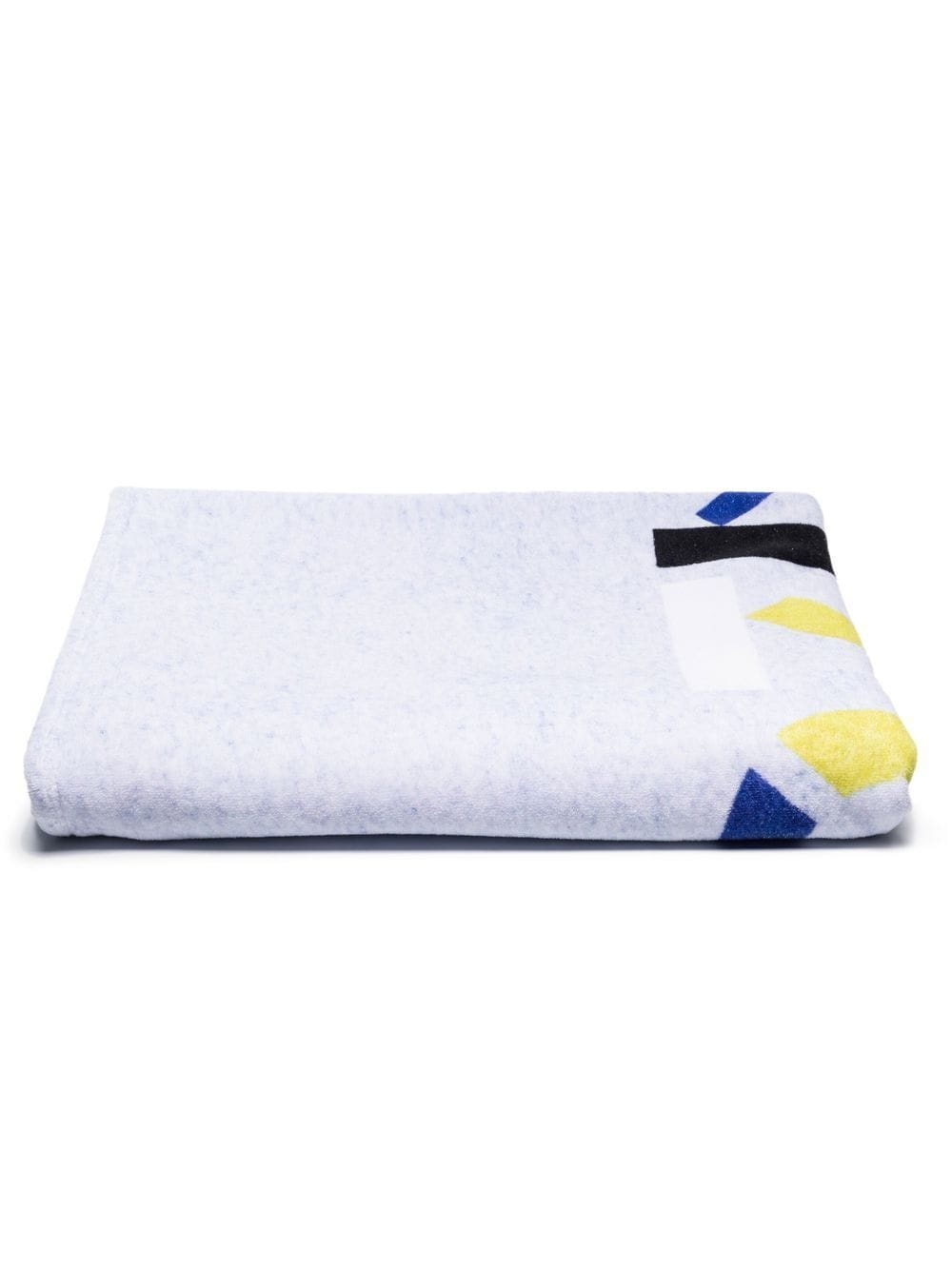 logo-print beach towel - 4