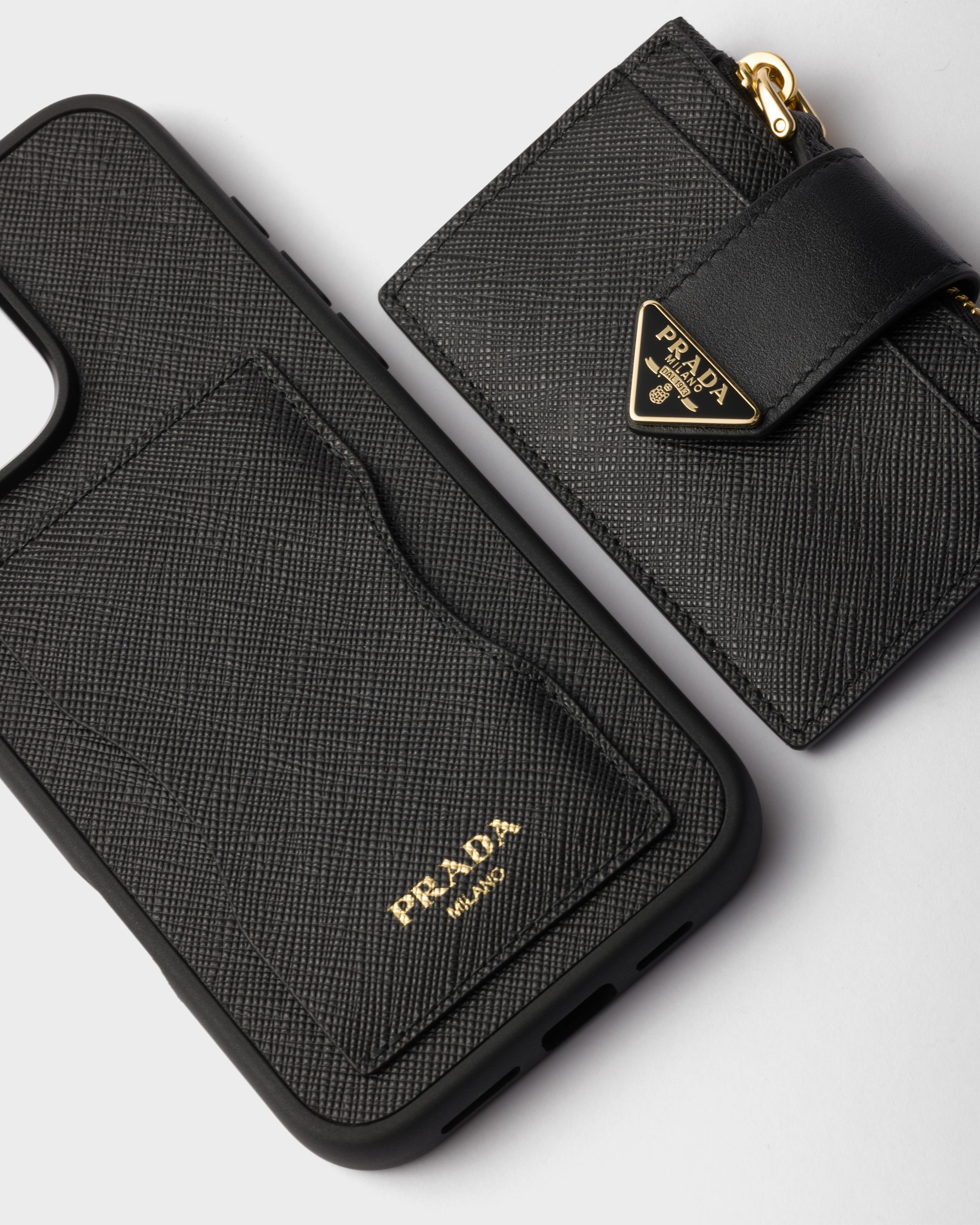 Saffiano leather case for iPhone 16 Pro Max - 2