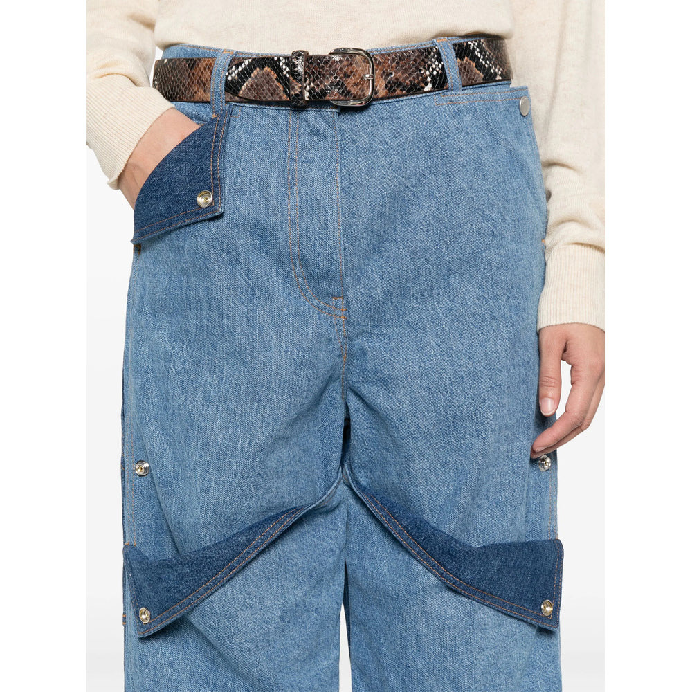 Kenzo Blue Denim - Straight-Leg Jeans Women - 5