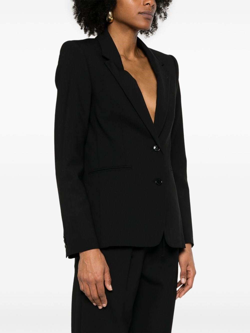 STRETCH WOOL BLAZER - 3