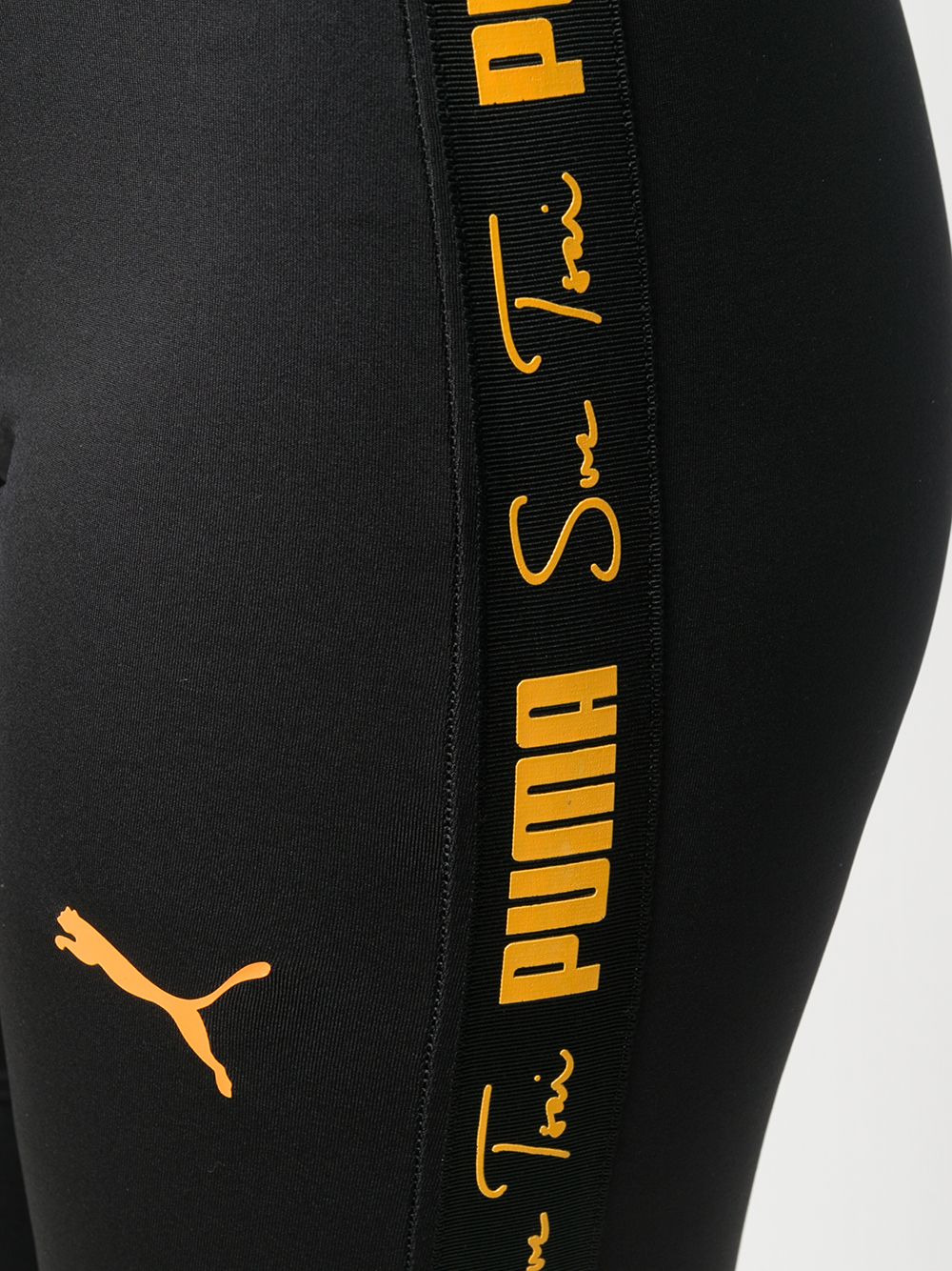 contrast waistband leggings - 5