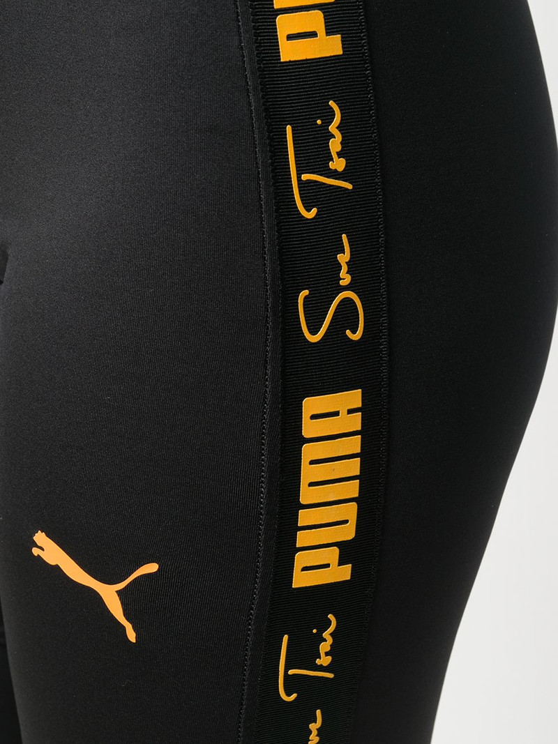 contrast waistband leggings 5