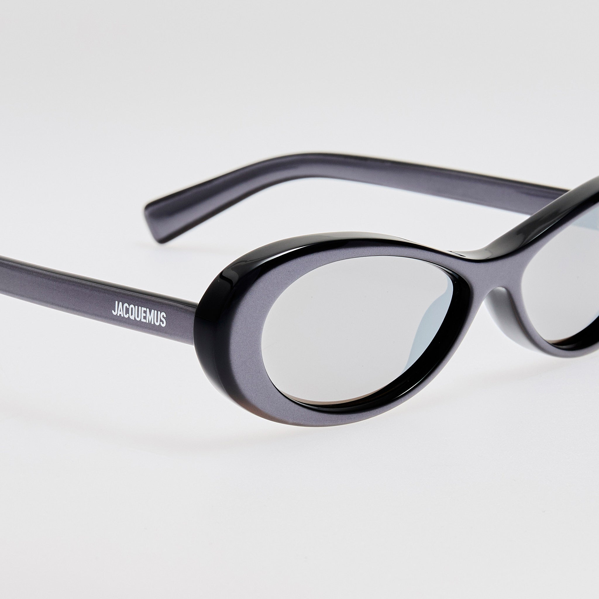 Nuvola Sunglasses in Metallic Gunmetal - 4