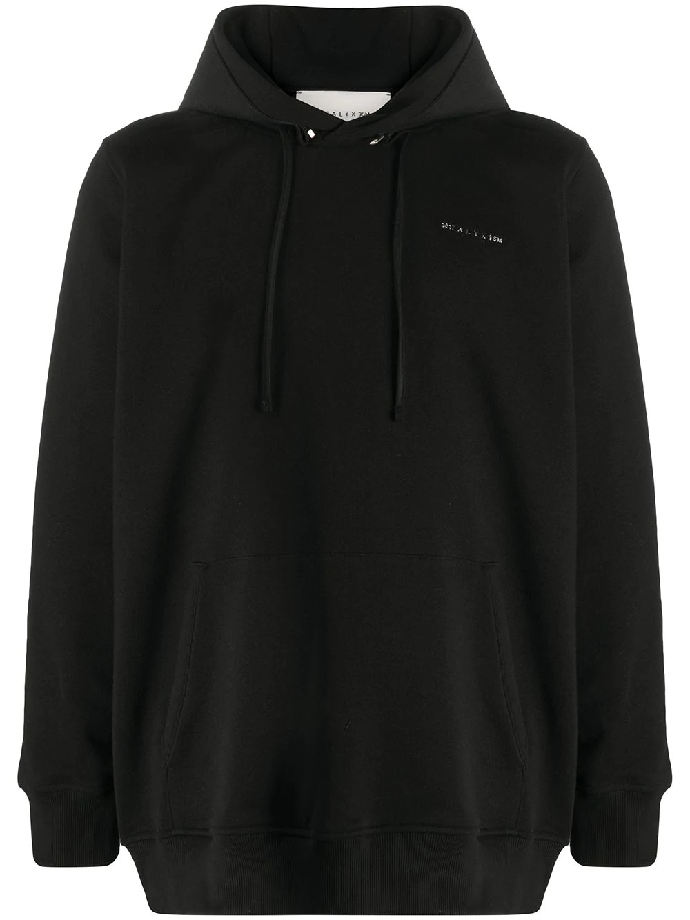 oversized logo print hoodie - 1