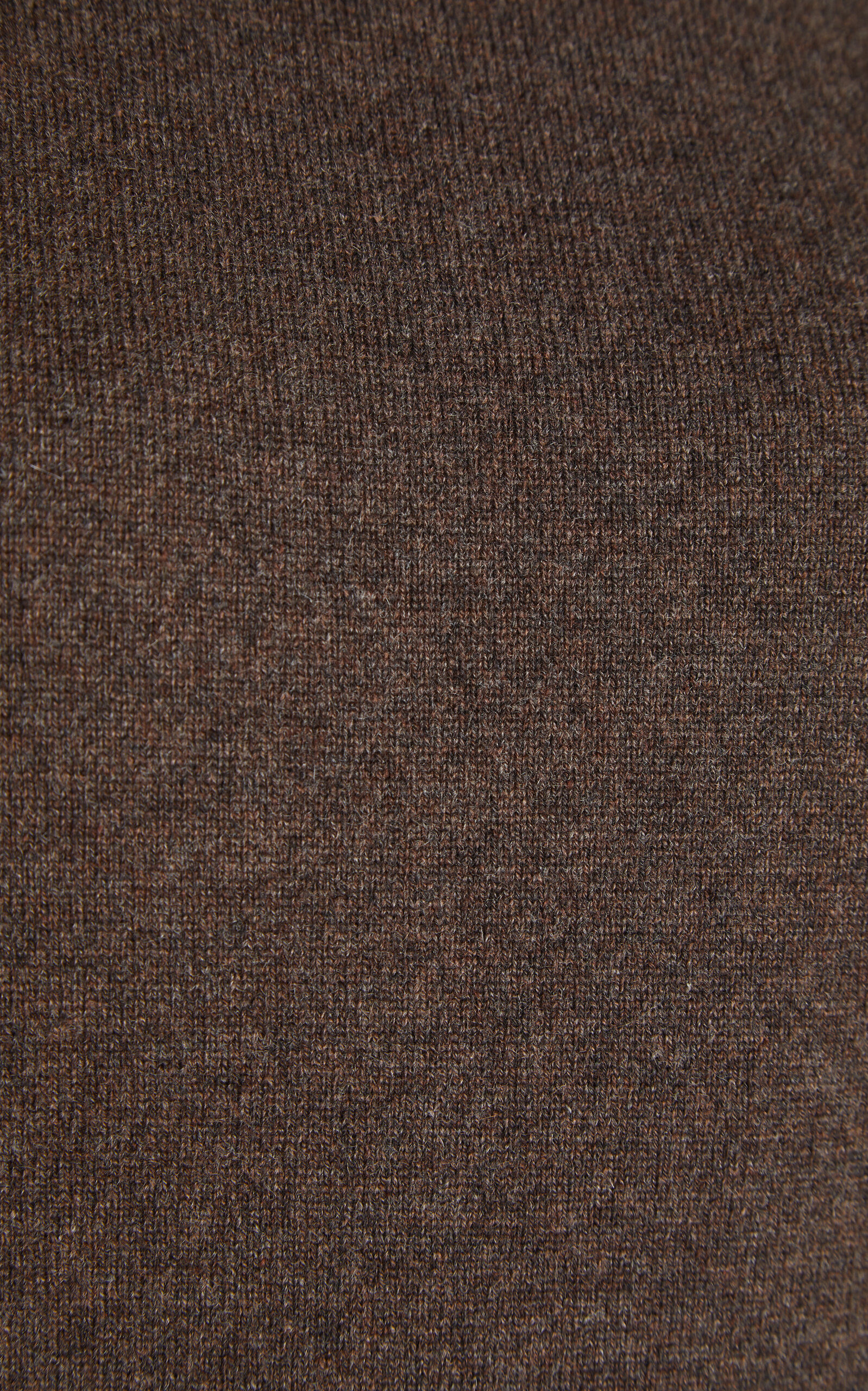 Ribbed-Knit Virgin Wool Vest brown - 5