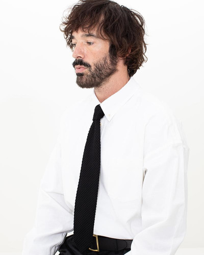 visvim NECKTIE (SILK) BLACK outlook