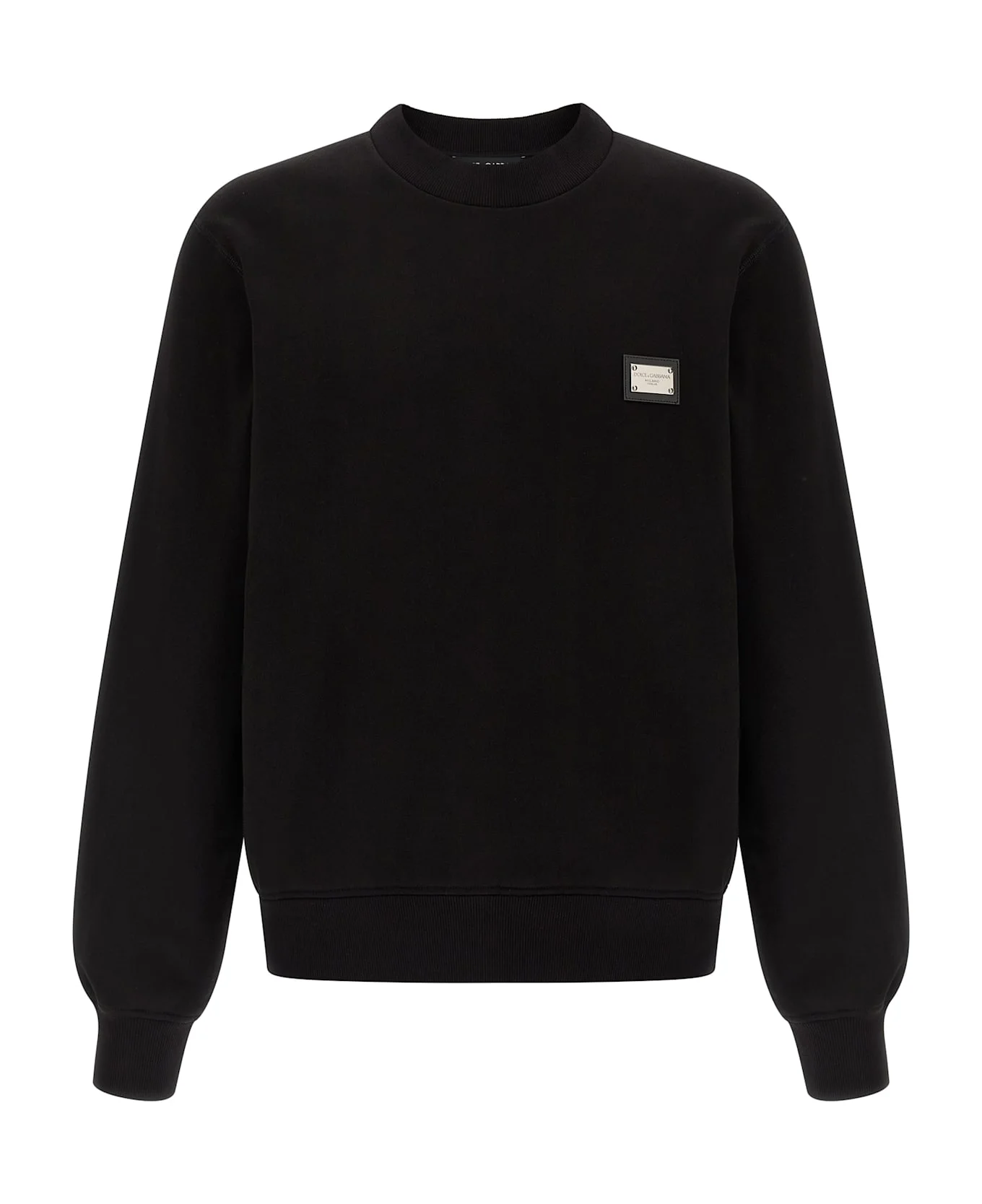 Logo Plate Sweatshirt - 1