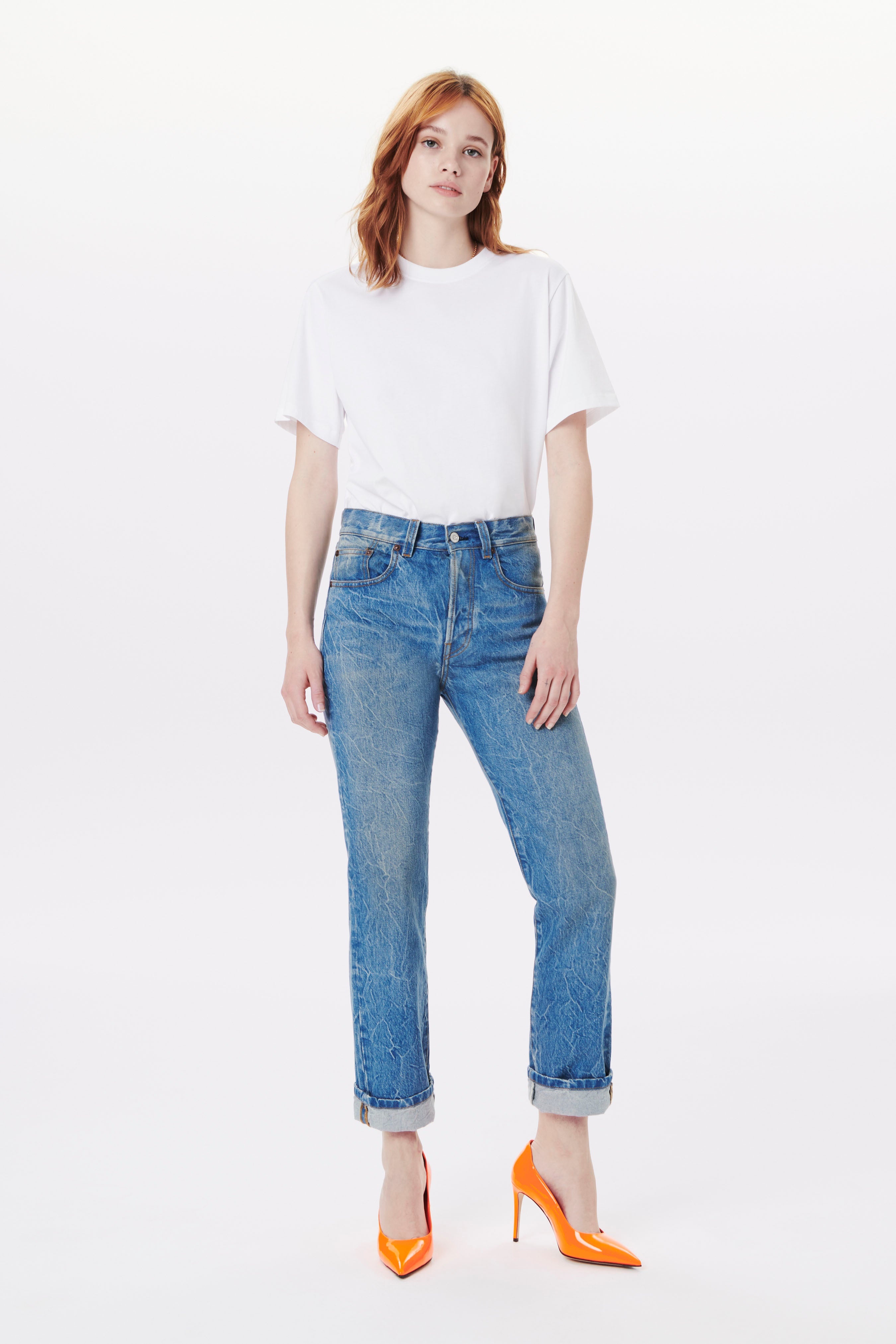 Victoria Mid-Rise Jean In Miami Wash - 2