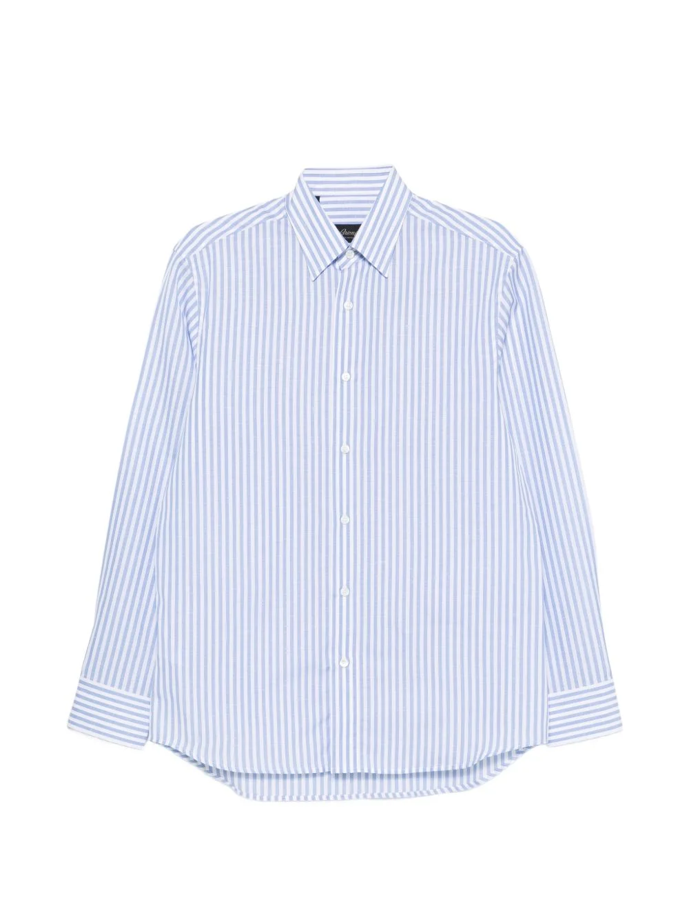 Hidden BD striped buttoned shirt - 1