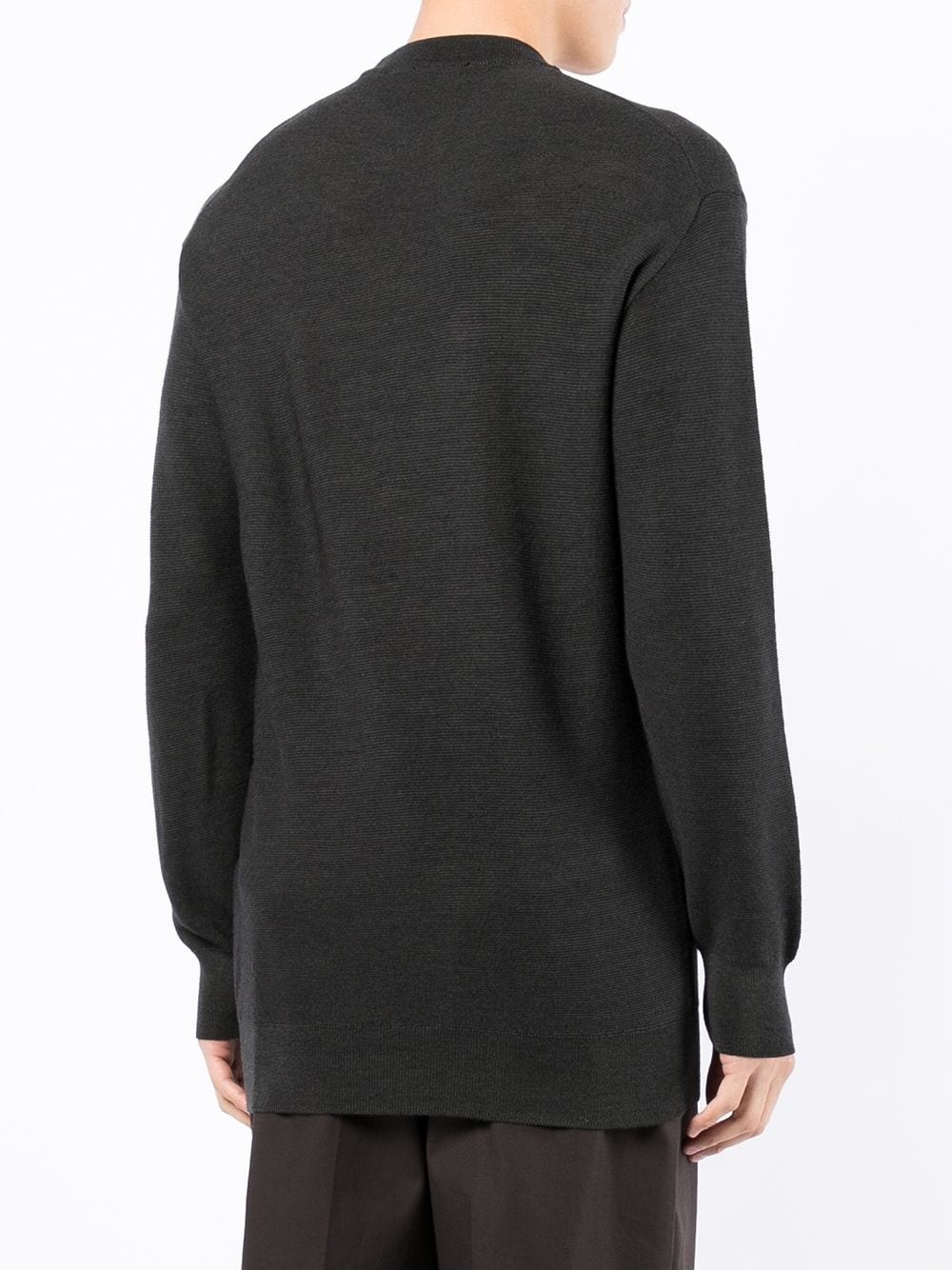 merino-blend knit jumper - 4