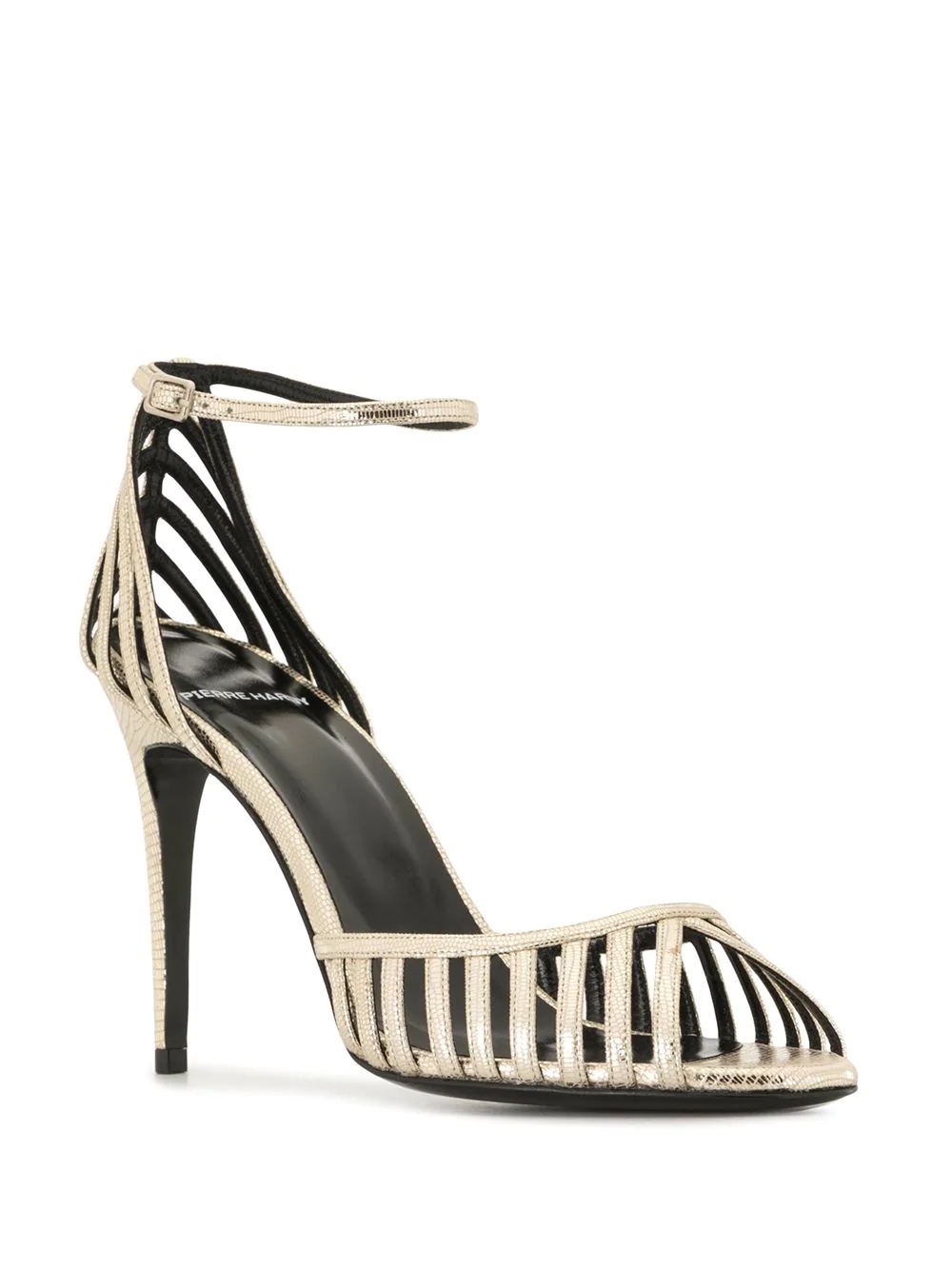 Cage stiletto sandals - 2