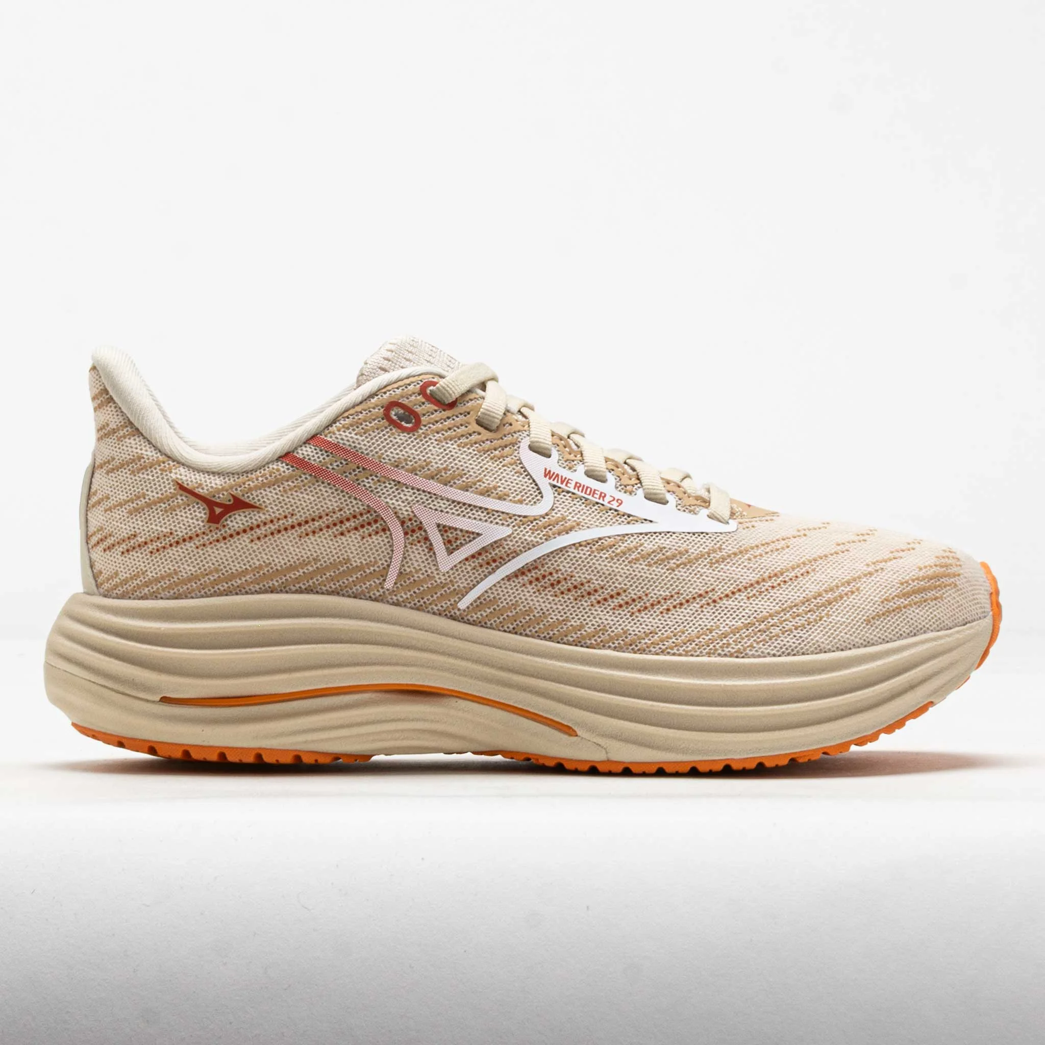 Mizuno Wave Rider 29 Women's Summer Sand/White - 1