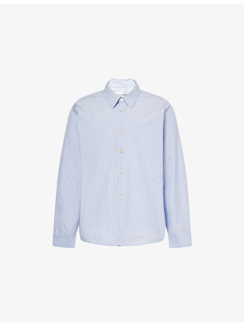 Beyond Striped Cotton-Poplin Shirt - 1