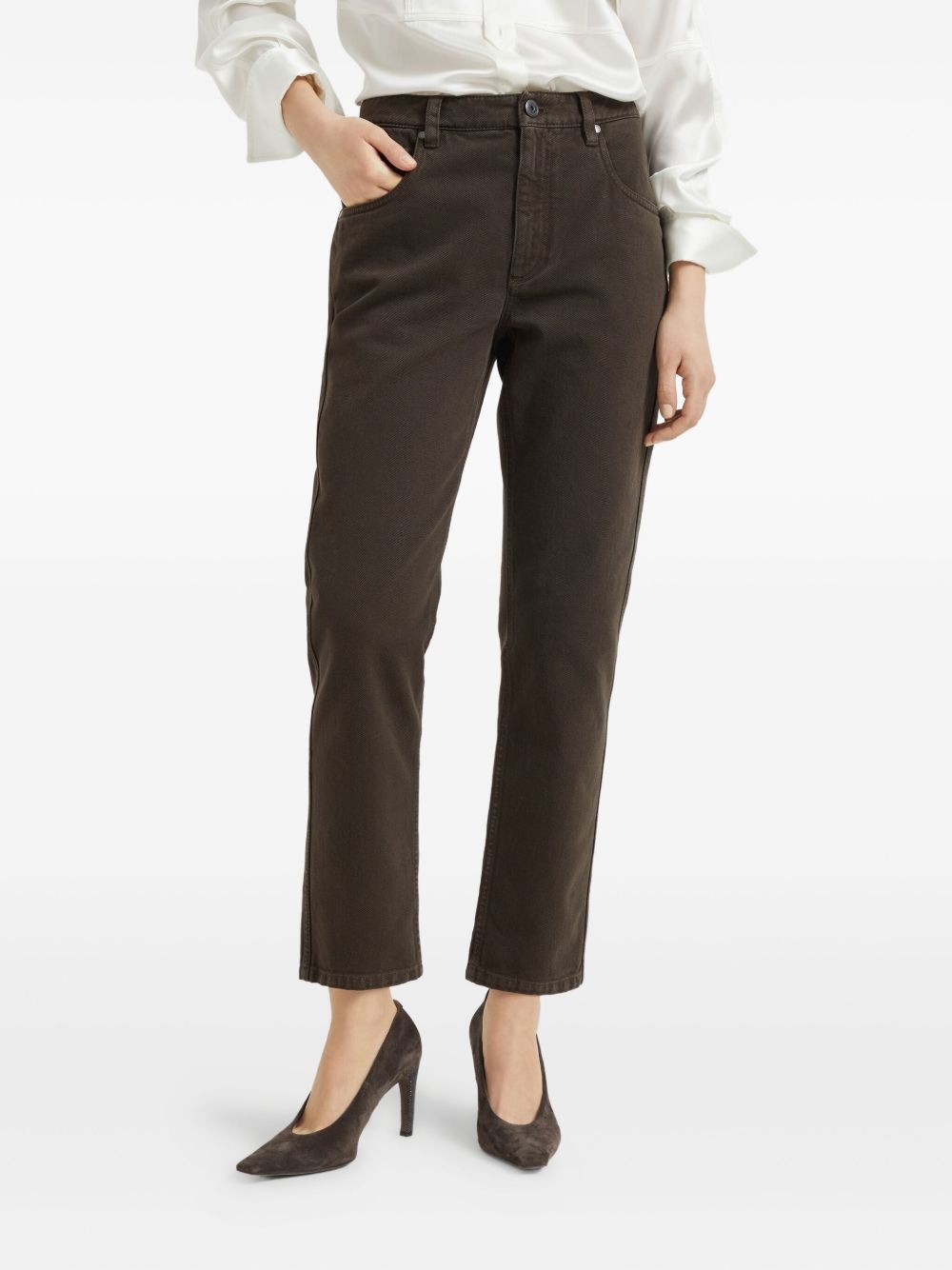 straight-leg trousers - 3