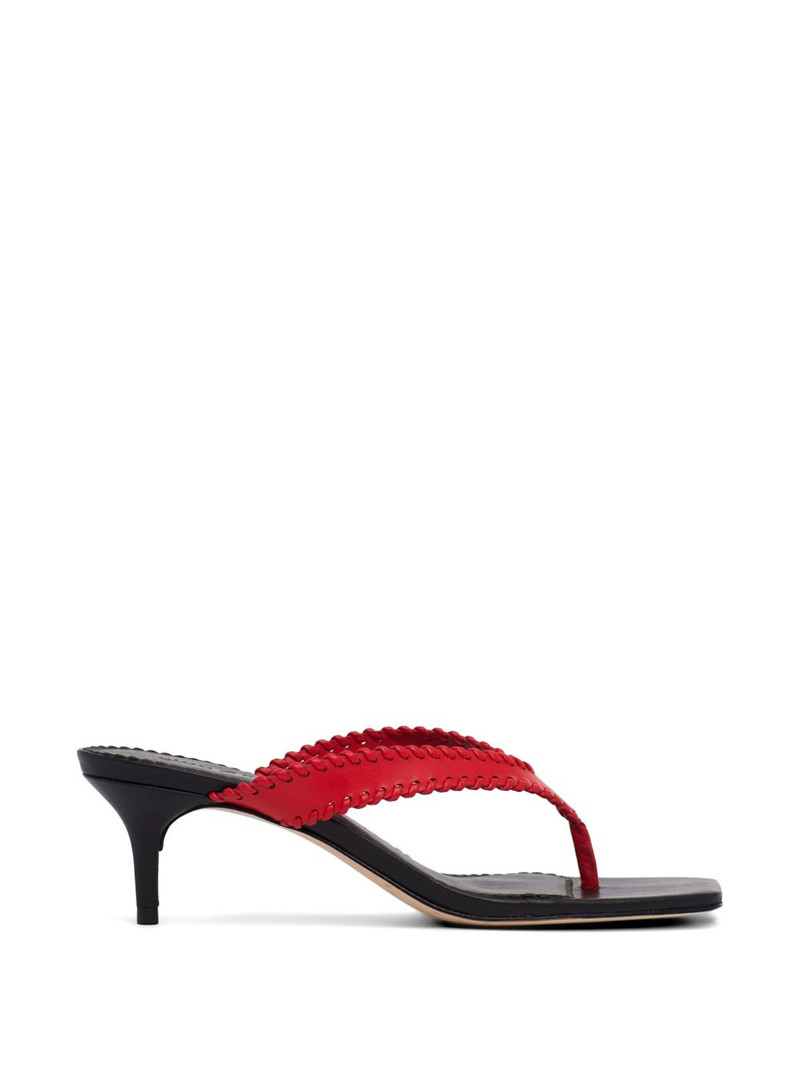 Frankie kitten-heel sandals 1
