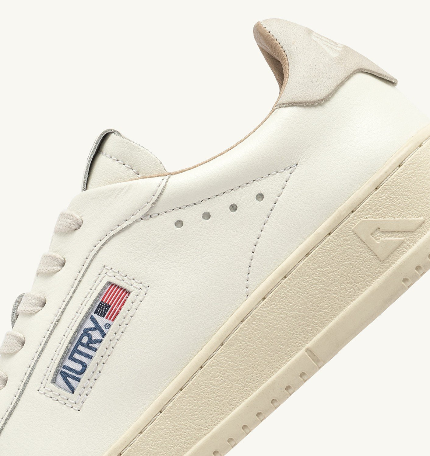DALLAS LOW SNEAKERS IN WHITE LEATHER - 6