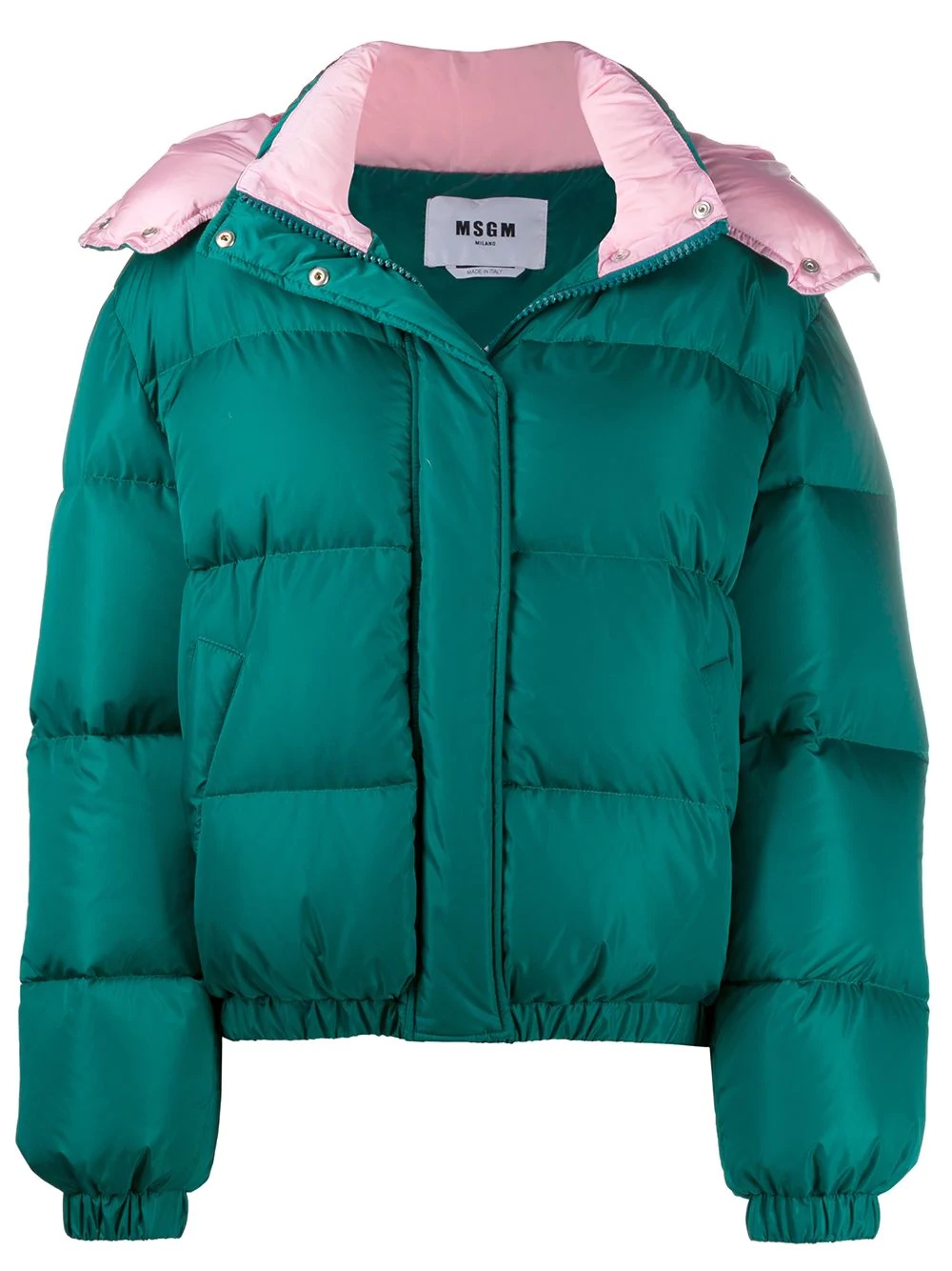 short puffer jacket - 1