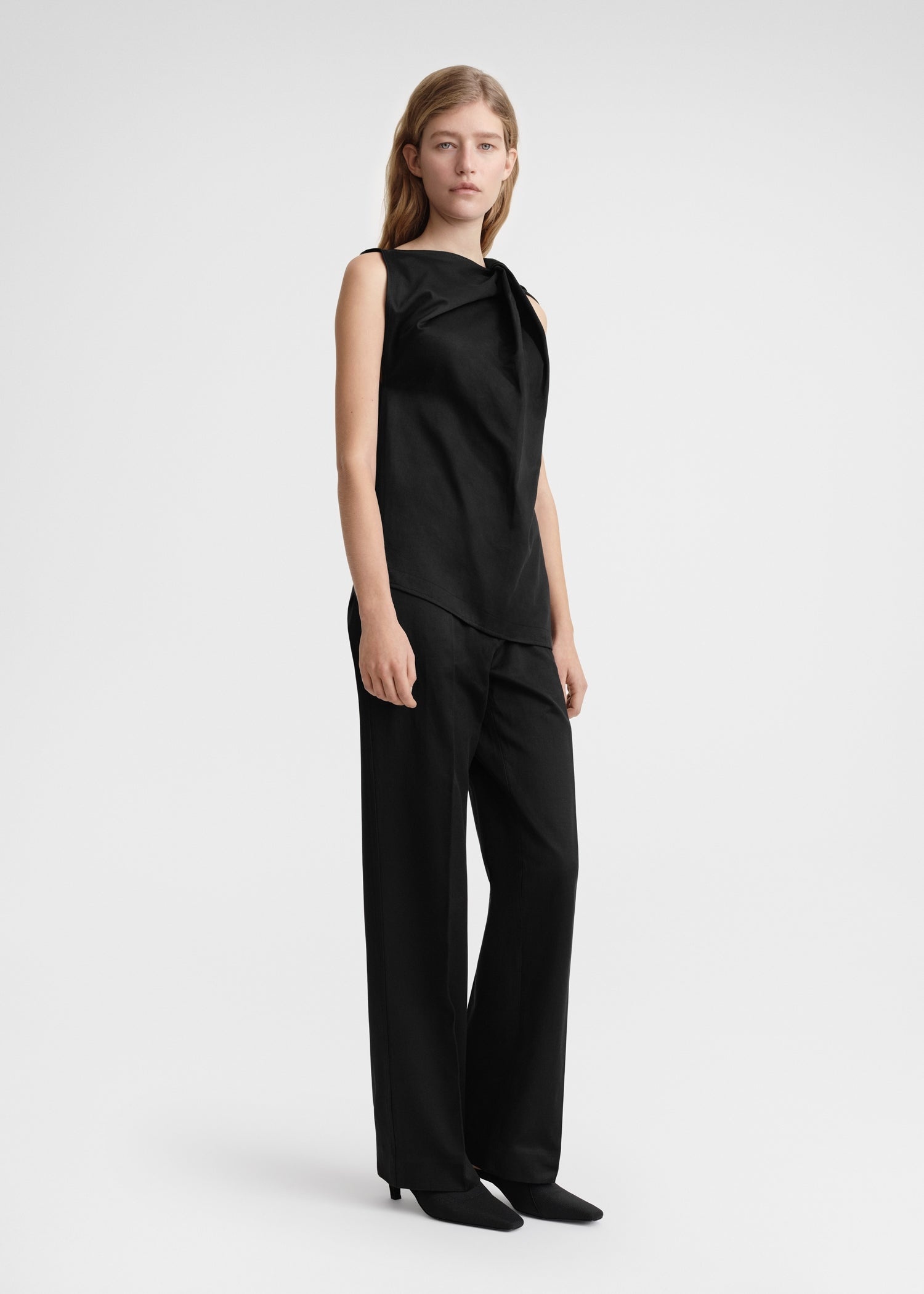 Shoulder-twist top black - 3
