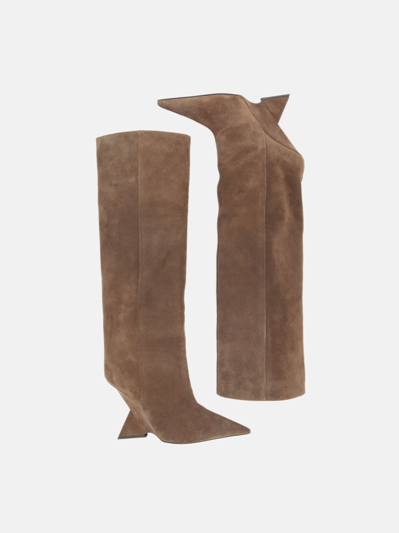 ''CHEOPE'' DARK GREY TUBE BOOT 4