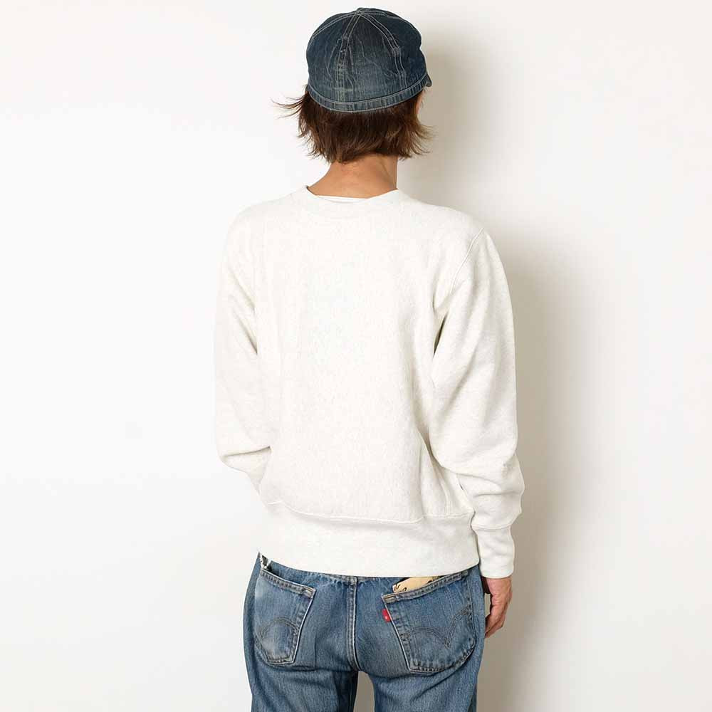 REVERSE WEAVE CREW NECK SWEATSHIRT PRINT - C3-C022 - 10
