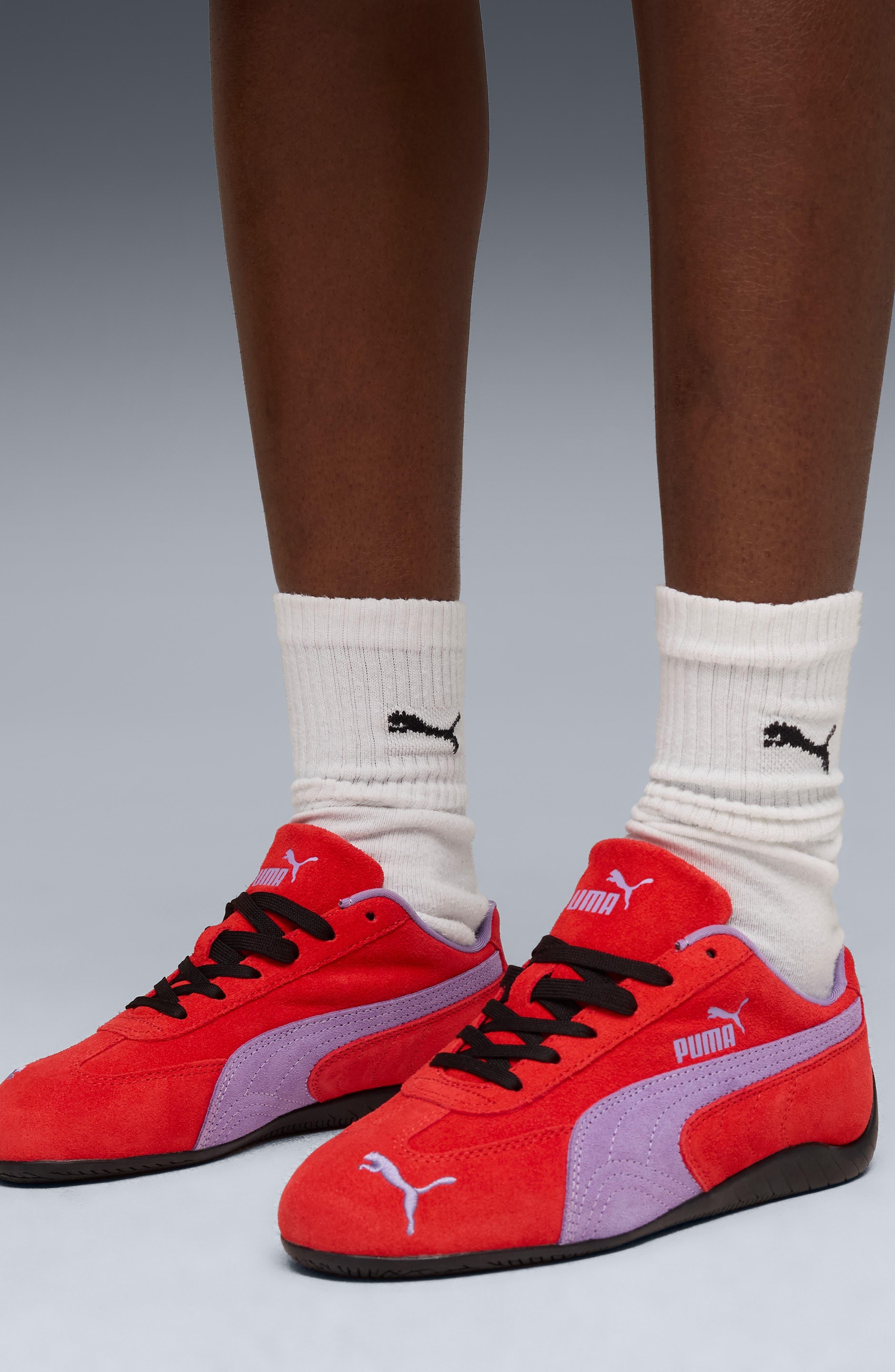 PUMA Speedcat OG Sneaker in Puma Red/Lavender Alert at Nordstrom - 2