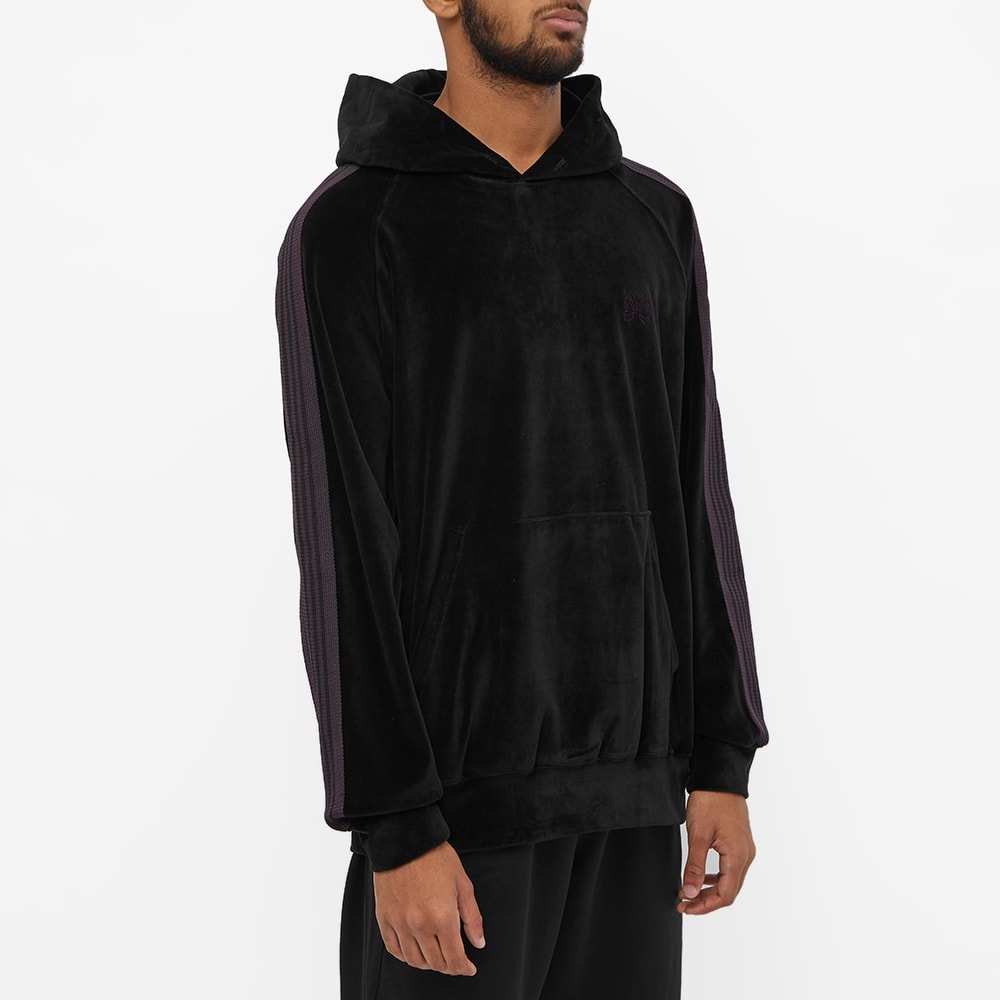 Needles Velour Hooded Track Jacket - 4