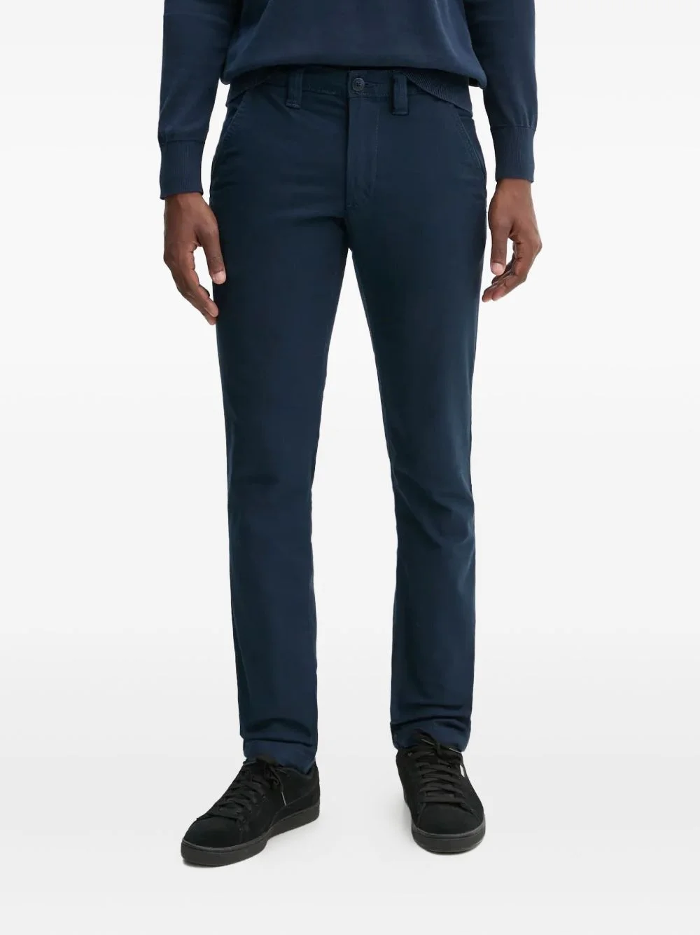 patch-logo trousers - 1