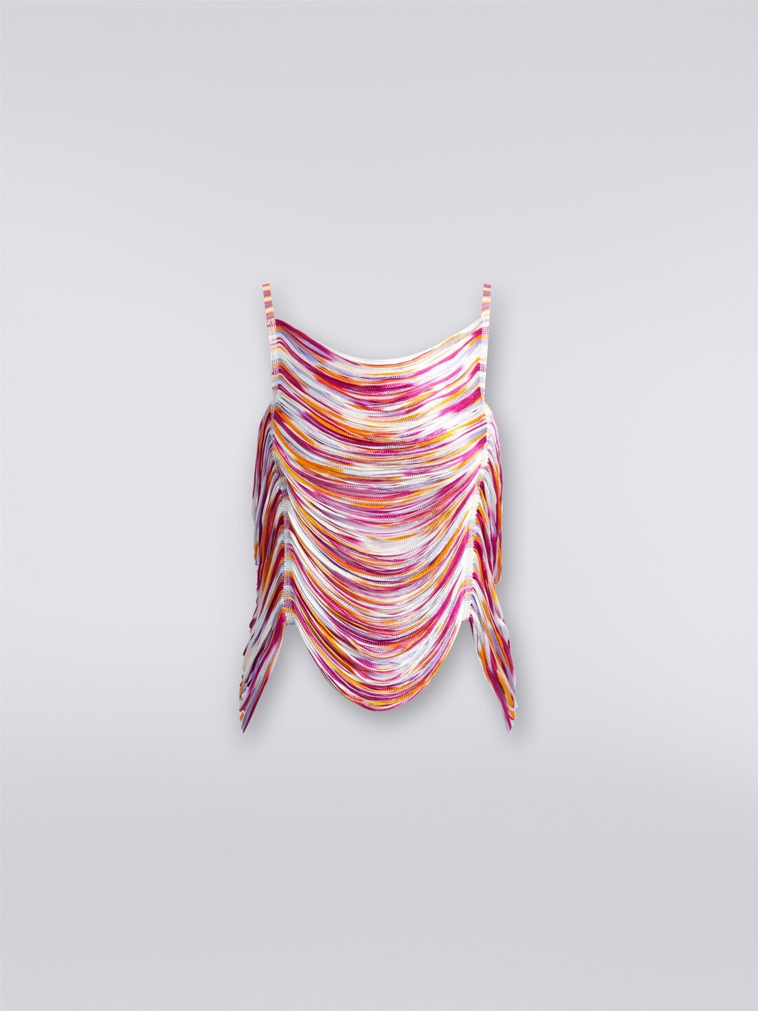 Multi-strand slub viscose top - 1