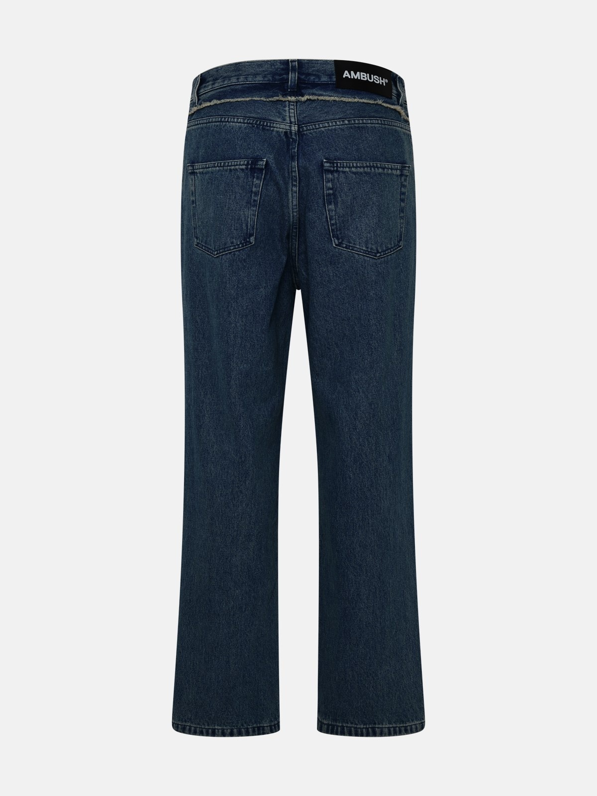 Blue cotton jeans - 3