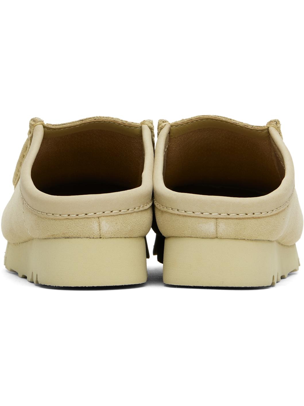 Beige Wallabee Slip-on Loafers - 2