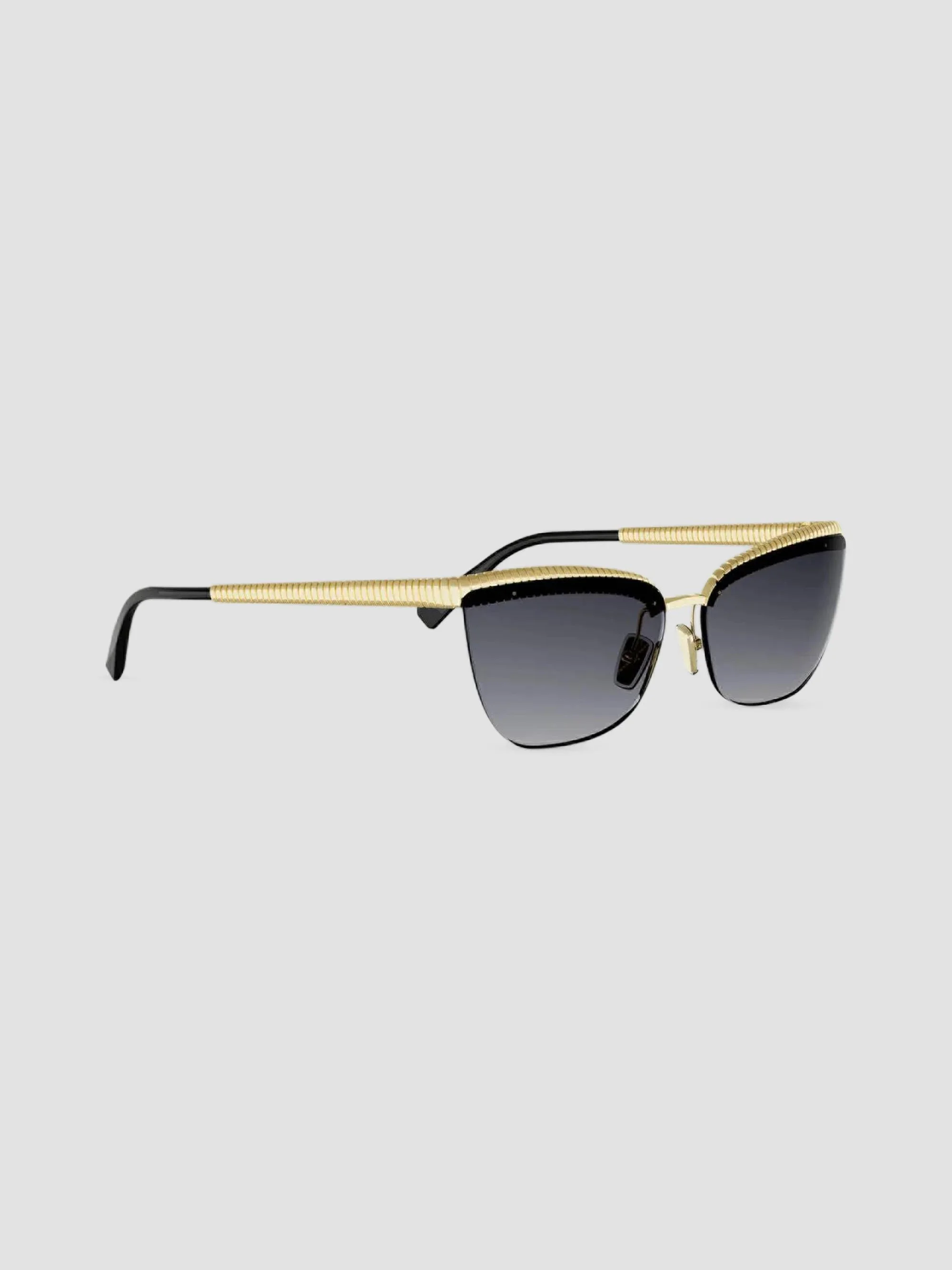 Women's Tubogas 61MM Cat-Eye Sunglasses - Gold Grey - 1