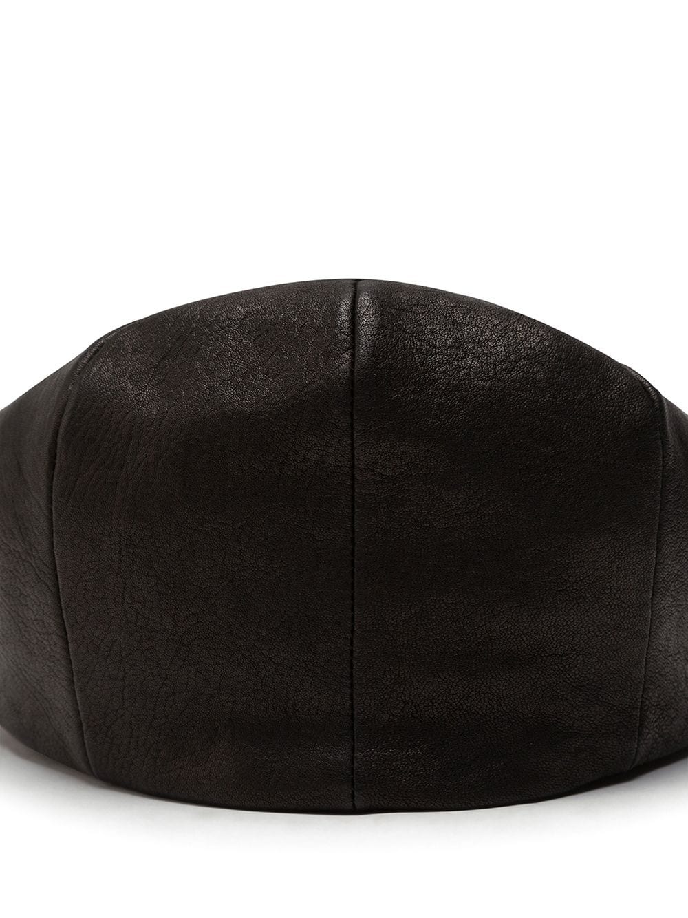 lambskin leather Baker Boy cap - 2