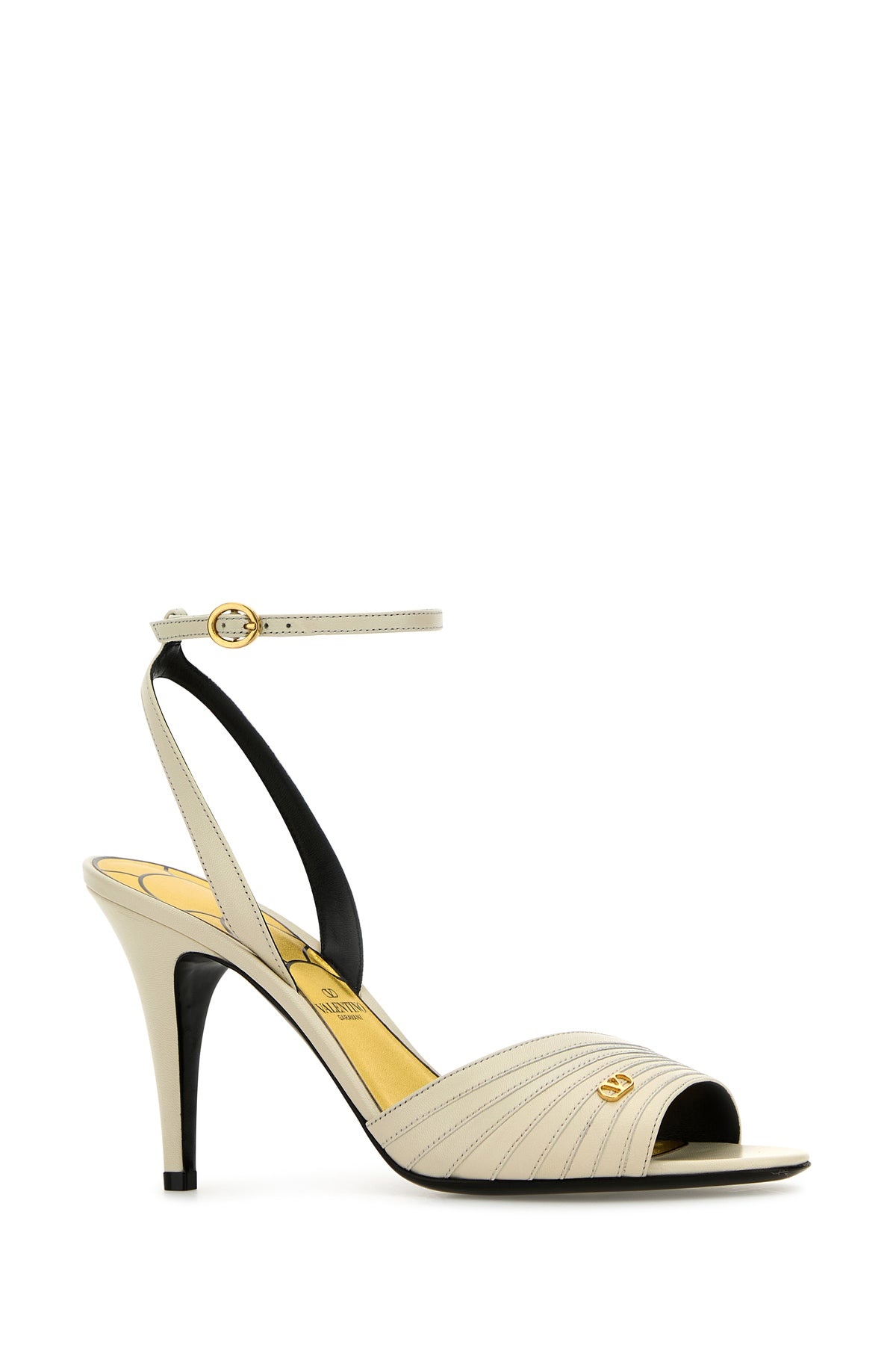Ivory leather Ladycrush sandals - 2