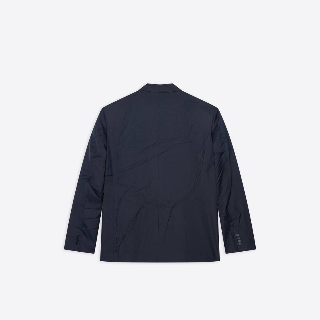 Men's Oversize Single Breasted Jacket in Blue - 2