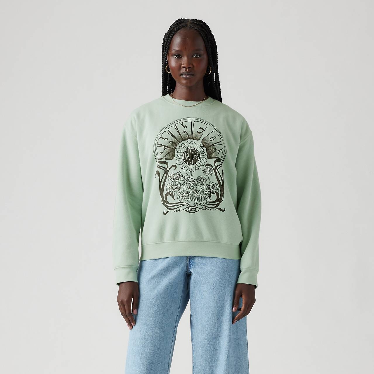 GRAPHIC EVERYDAY CREWNECK SWEATSHIRT - 2