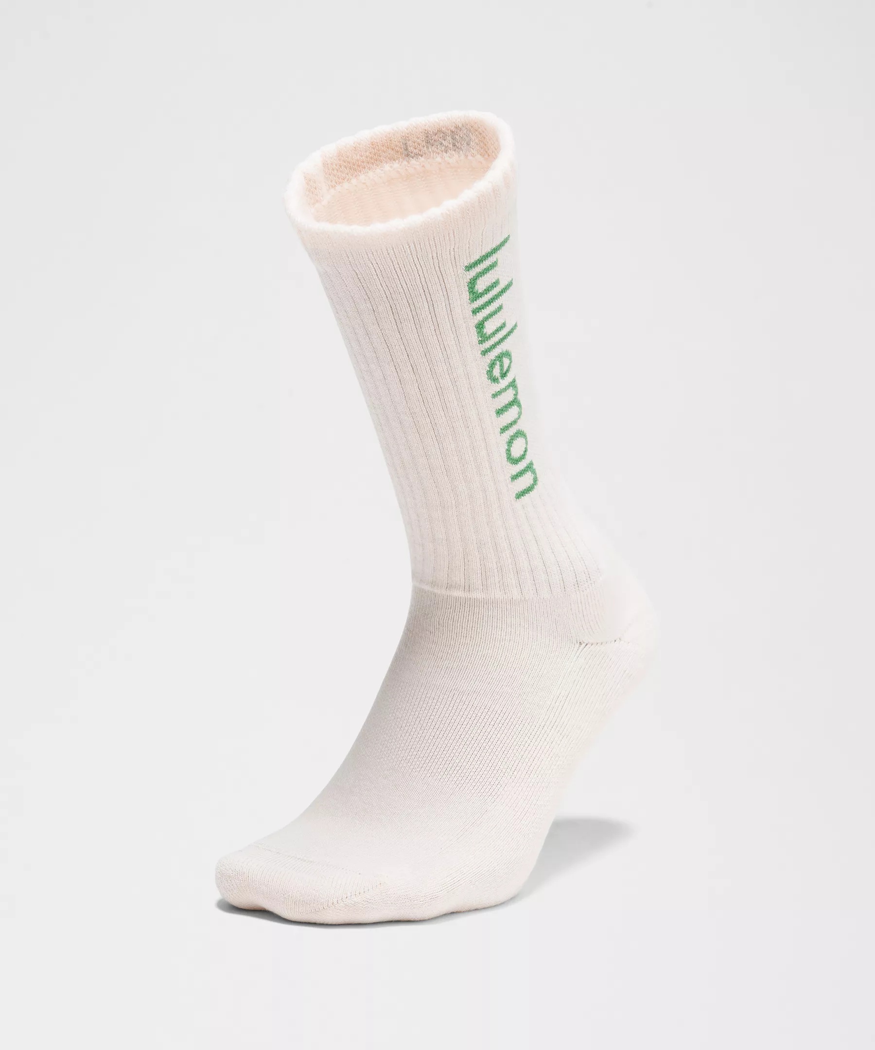 Unisex Daily Essential Crew Socks *Wordmark - 3