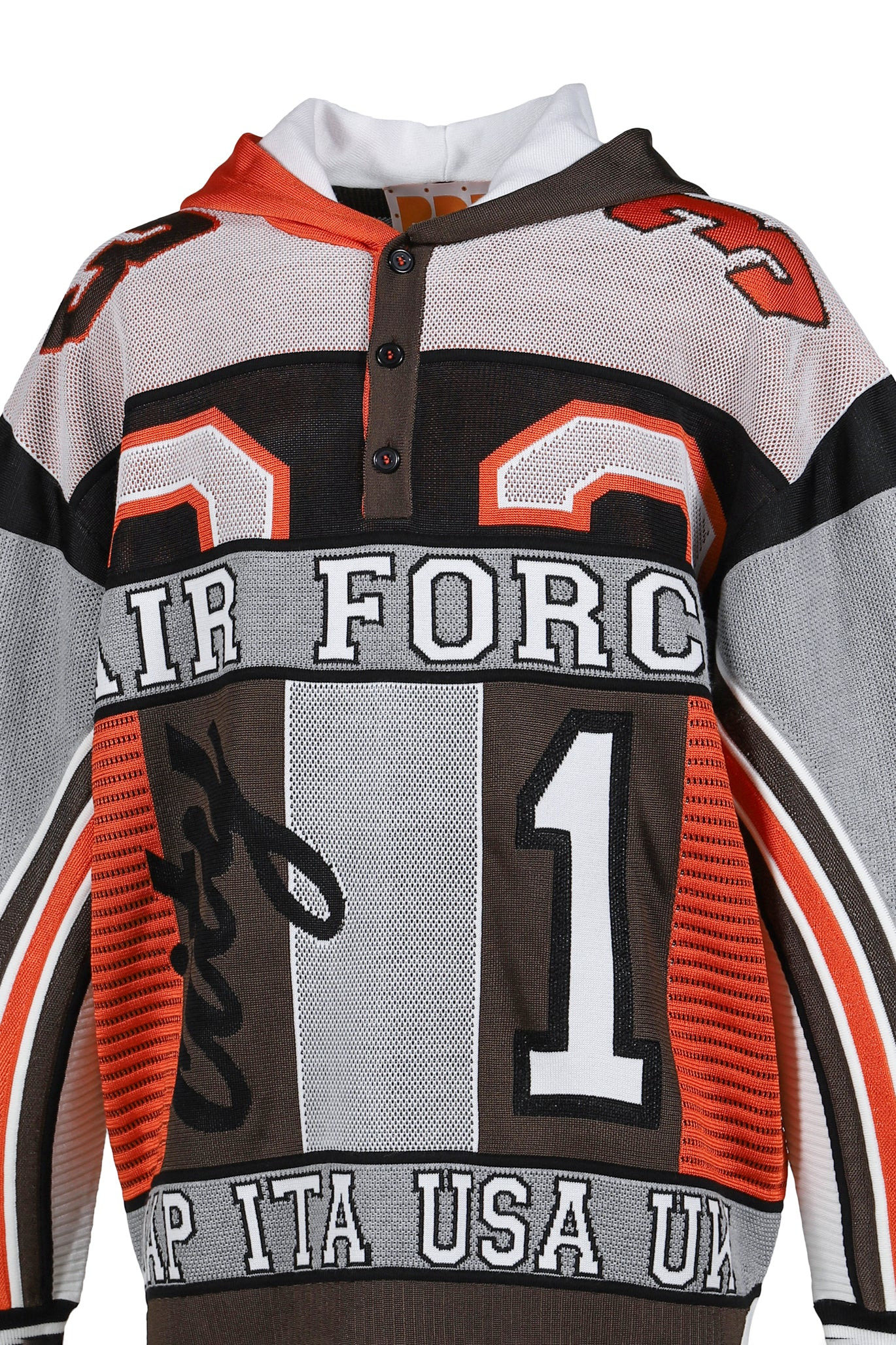 AIR FORCE HOODIE / GRY BRW - 4