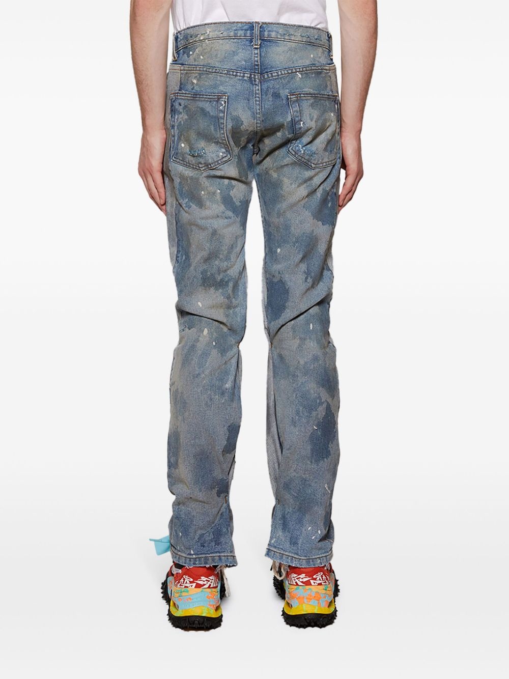 Repented tapered jeans - 5