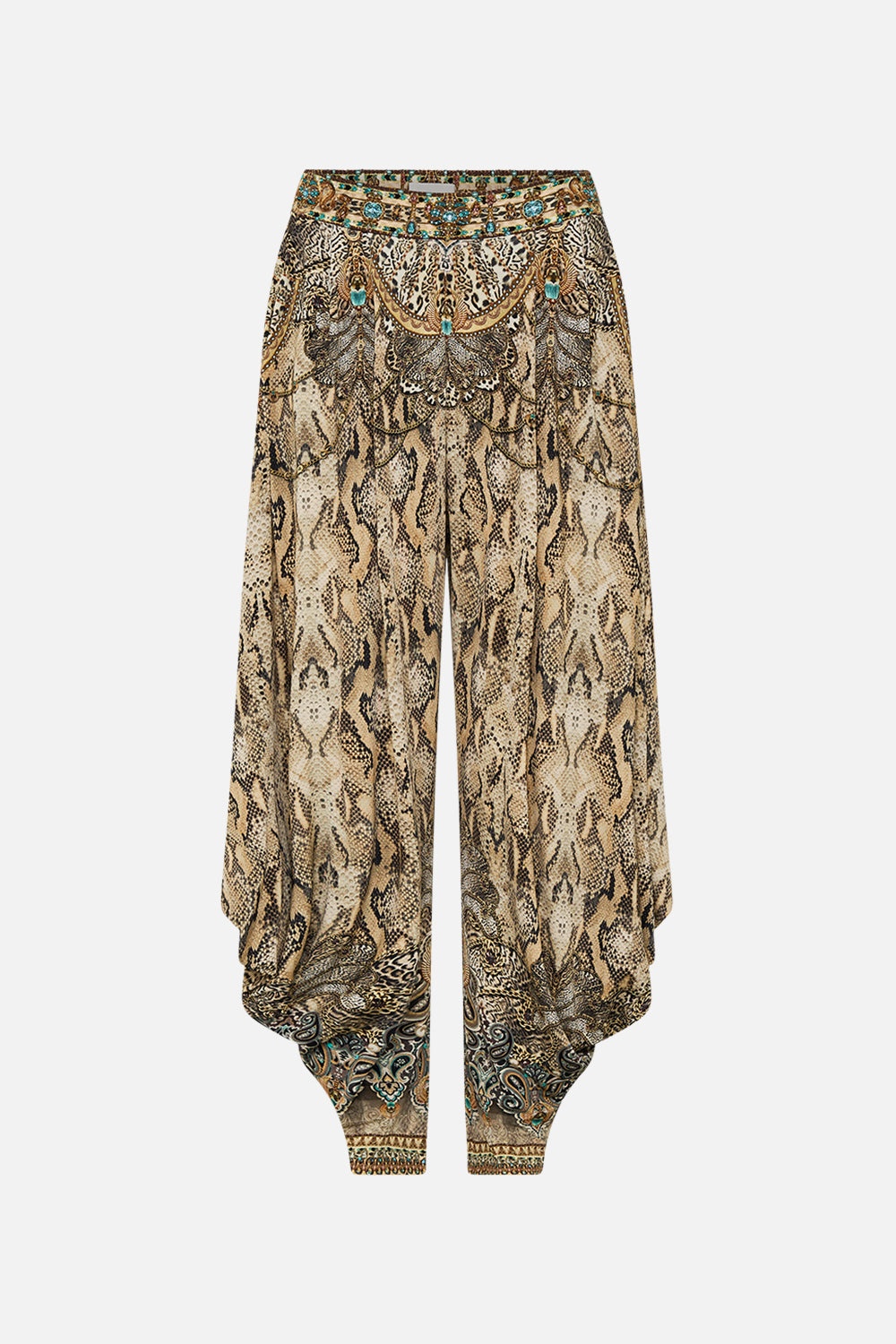 JERSEY DRAPE PANT WITH POCKET - 1