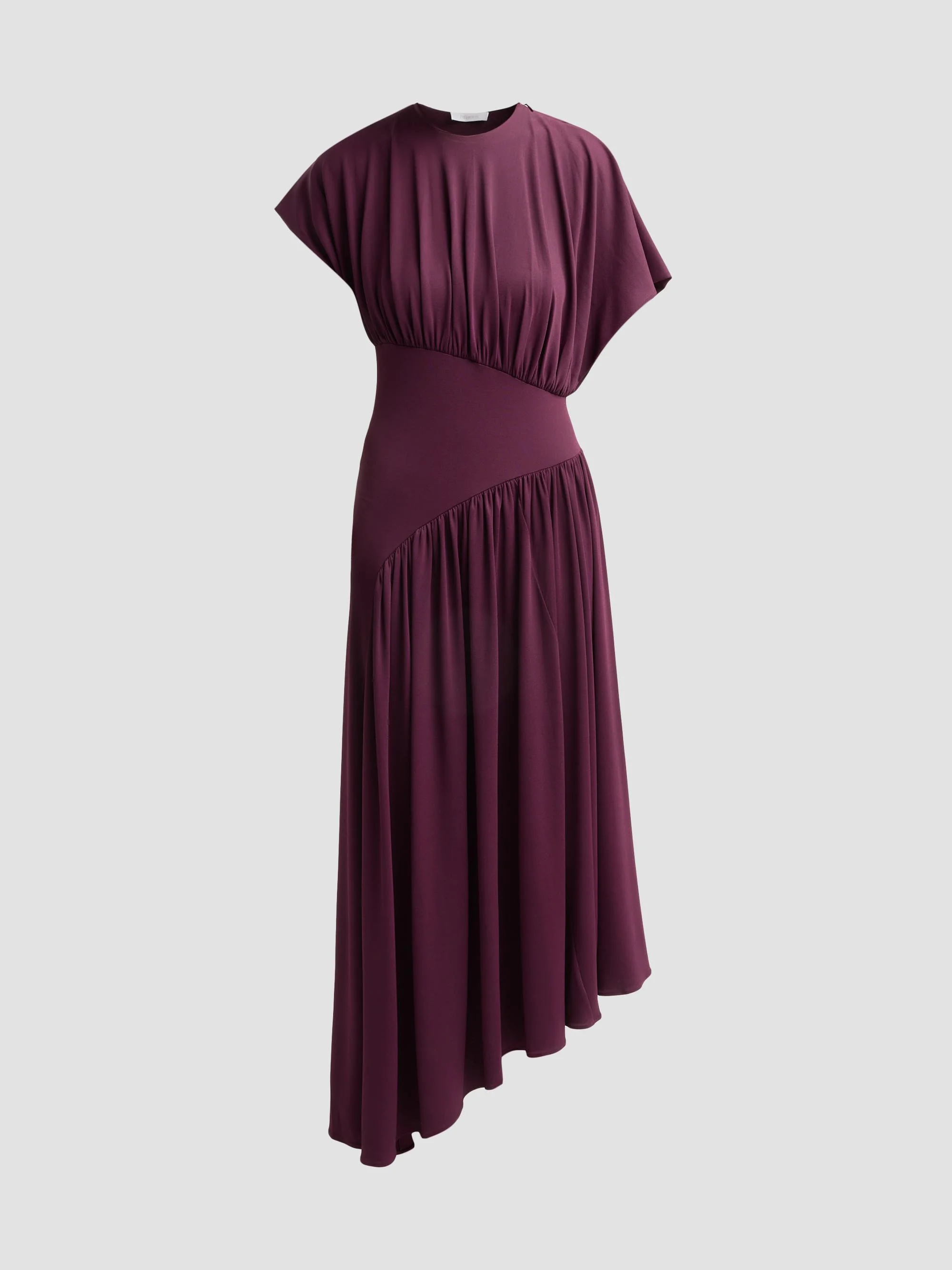 Women's Fluid Jersey Maxi Dress - Magenta Purple - 1