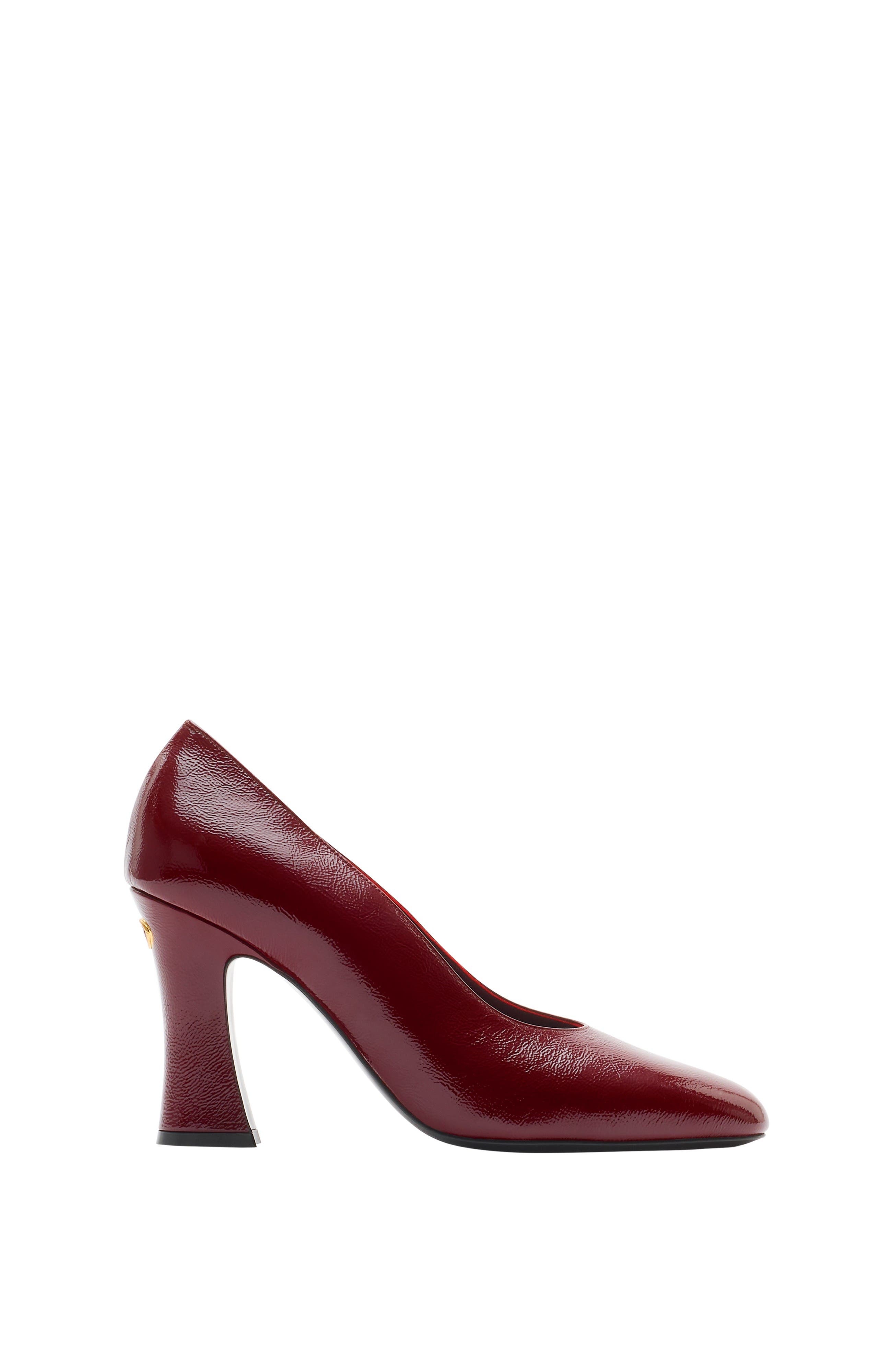 burberry Check Suede Trinket Pumps in Fig at Nordstrom - 1