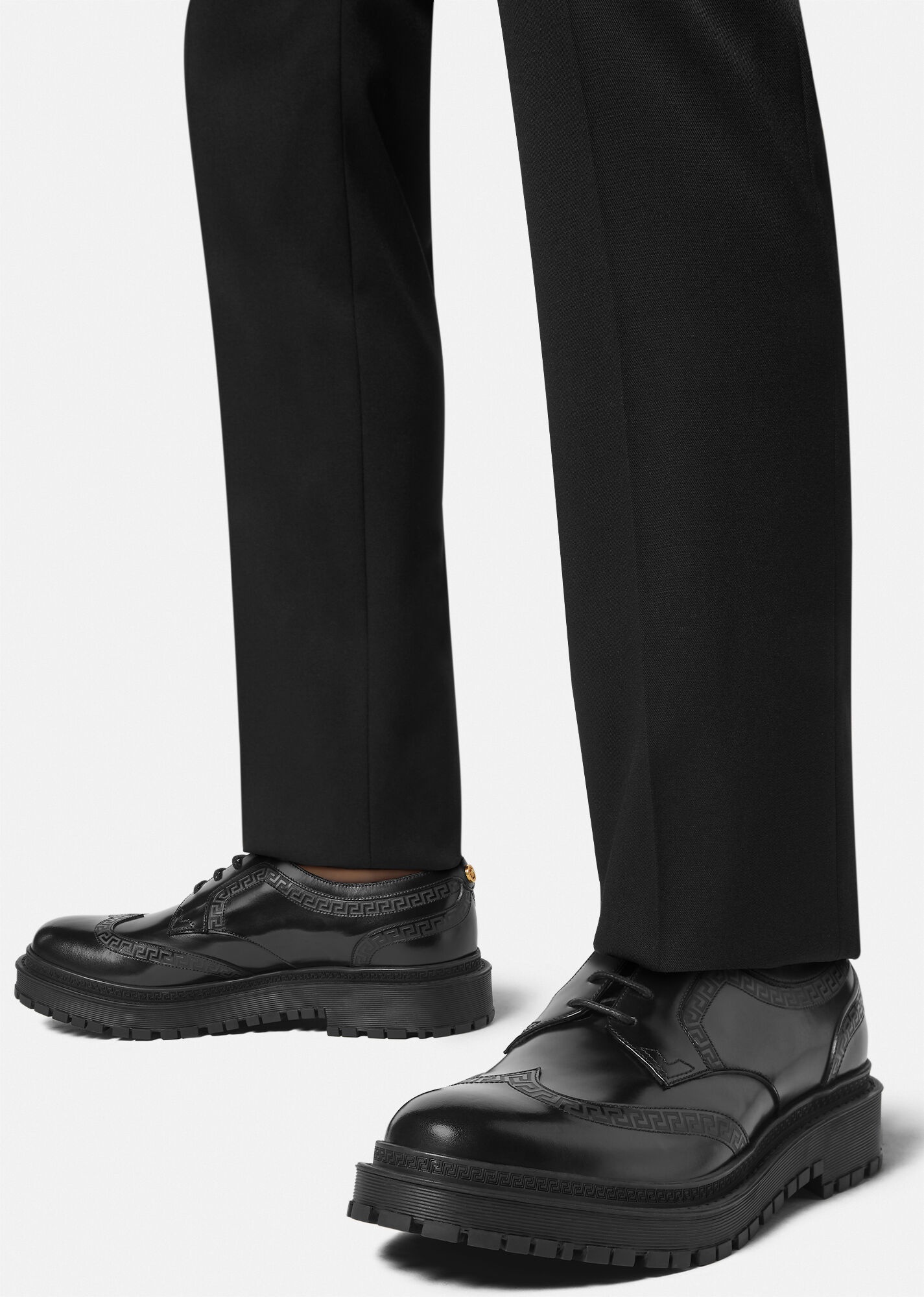 Greca Derby Shoes - 5