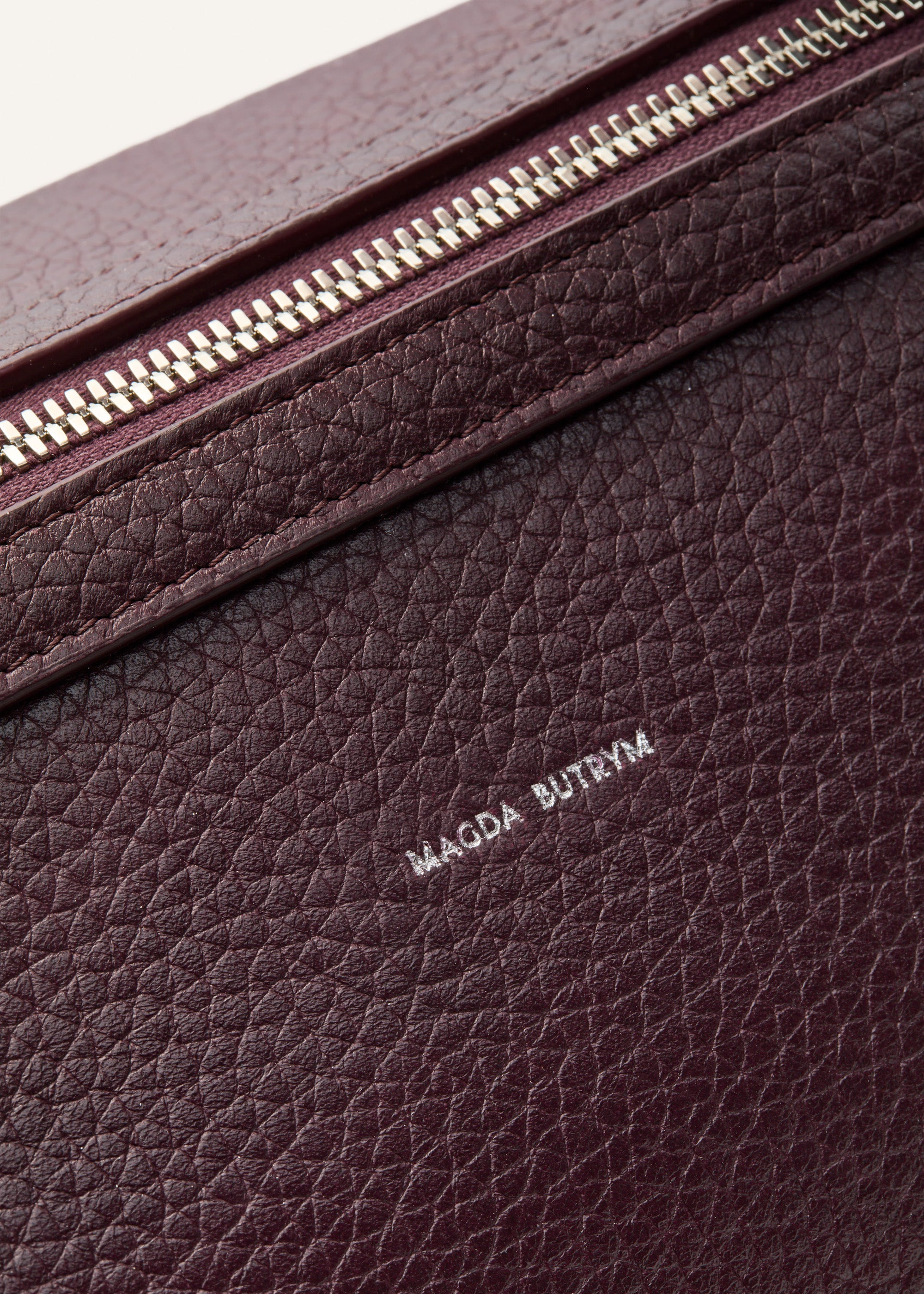 Varsovia bag in burgundy leather - 5