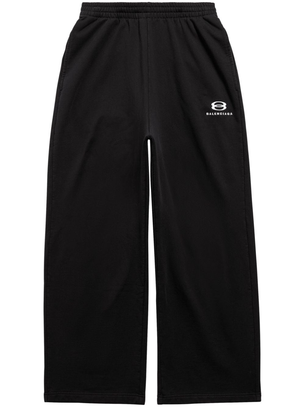 logo-print track pants - 1